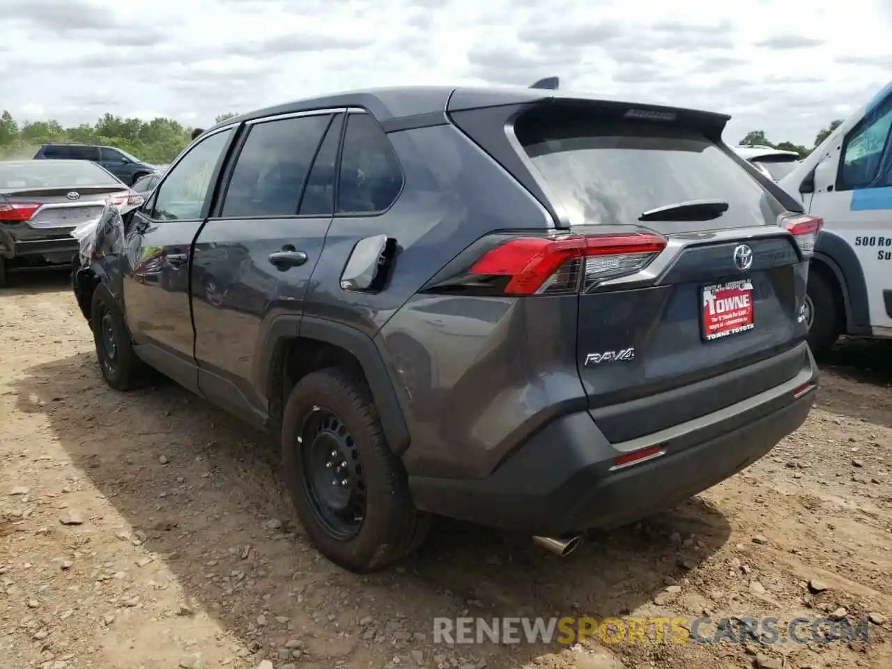 3 Photograph of a damaged car 2T3F1RFVXNC262644 TOYOTA RAV4 2022