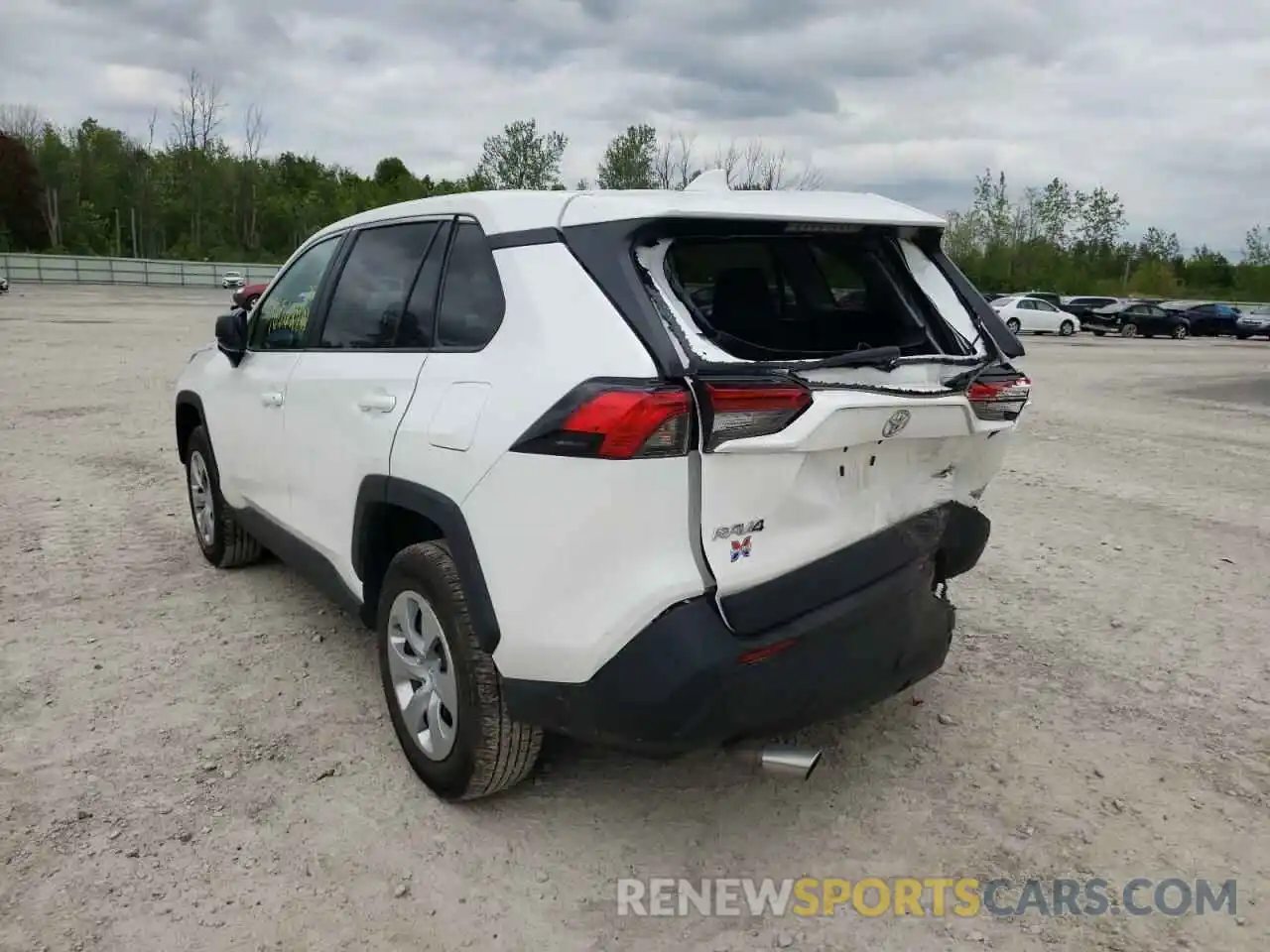 3 Photograph of a damaged car 2T3F1RFVXNC263955 TOYOTA RAV4 2022