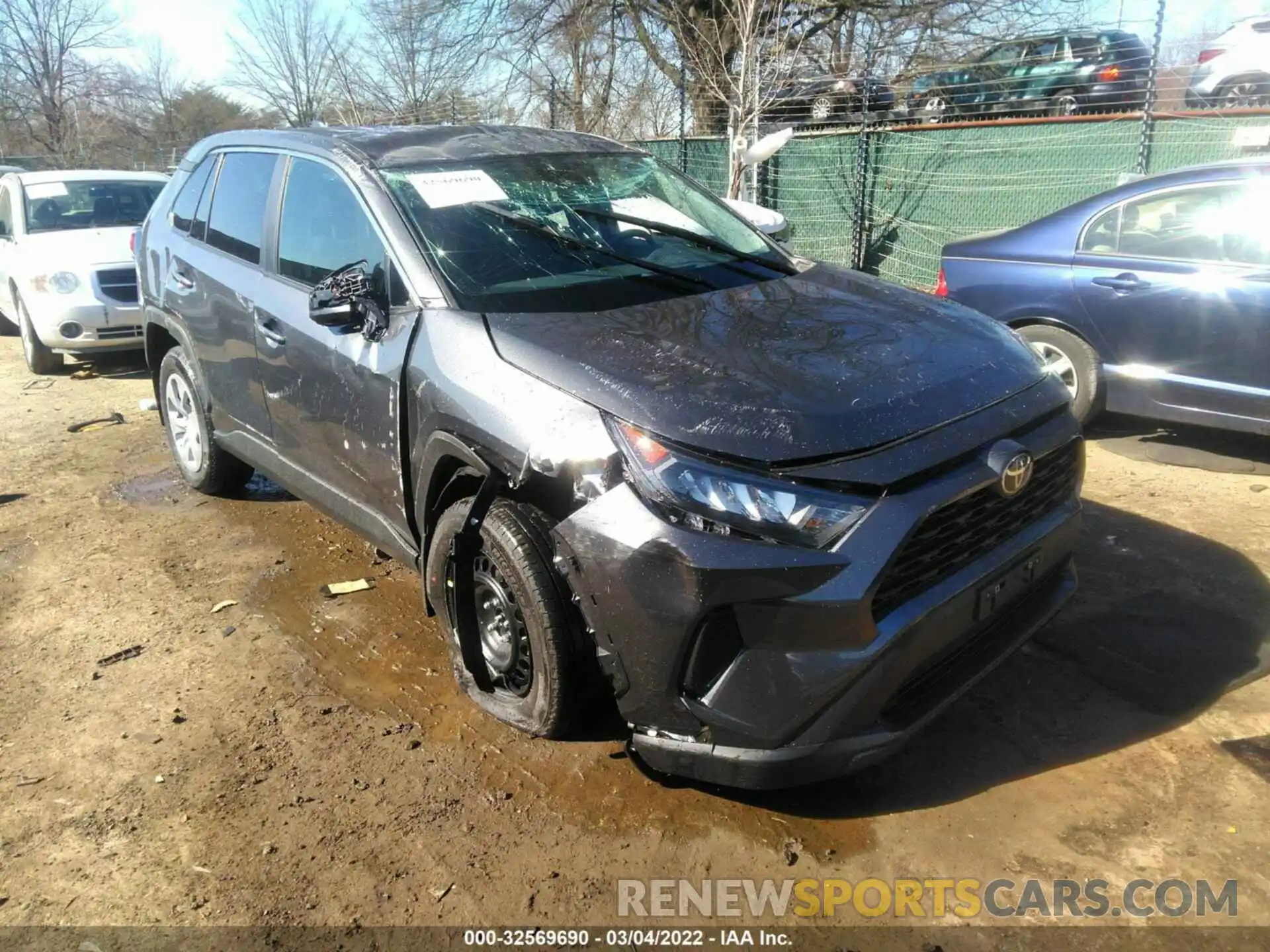 1 Фотография поврежденного автомобиля 2T3F1RFVXNC268234 TOYOTA RAV4 2022