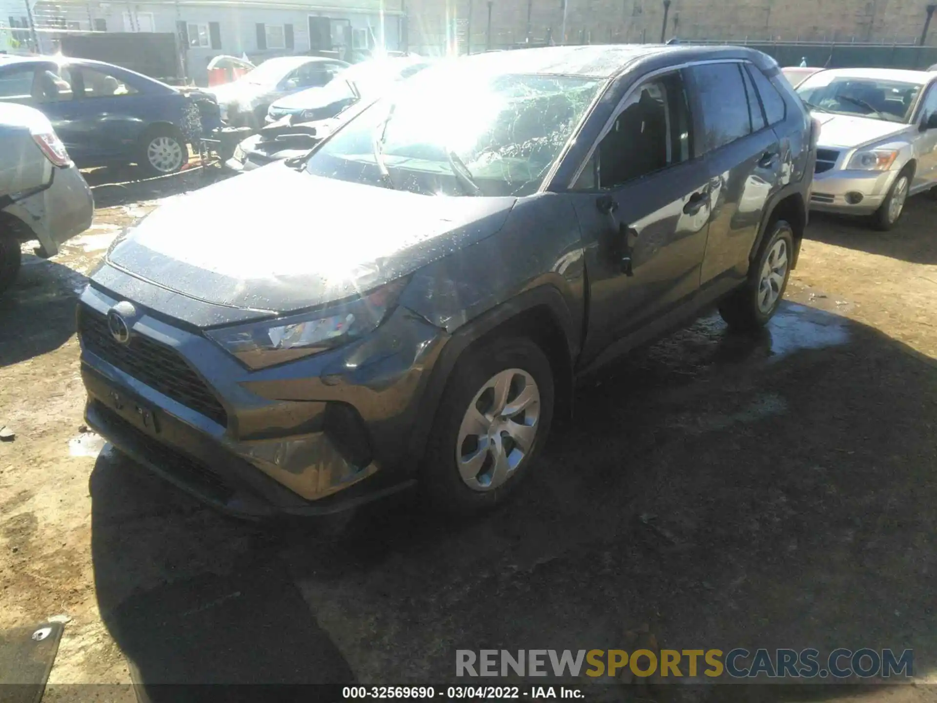 2 Фотография поврежденного автомобиля 2T3F1RFVXNC268234 TOYOTA RAV4 2022