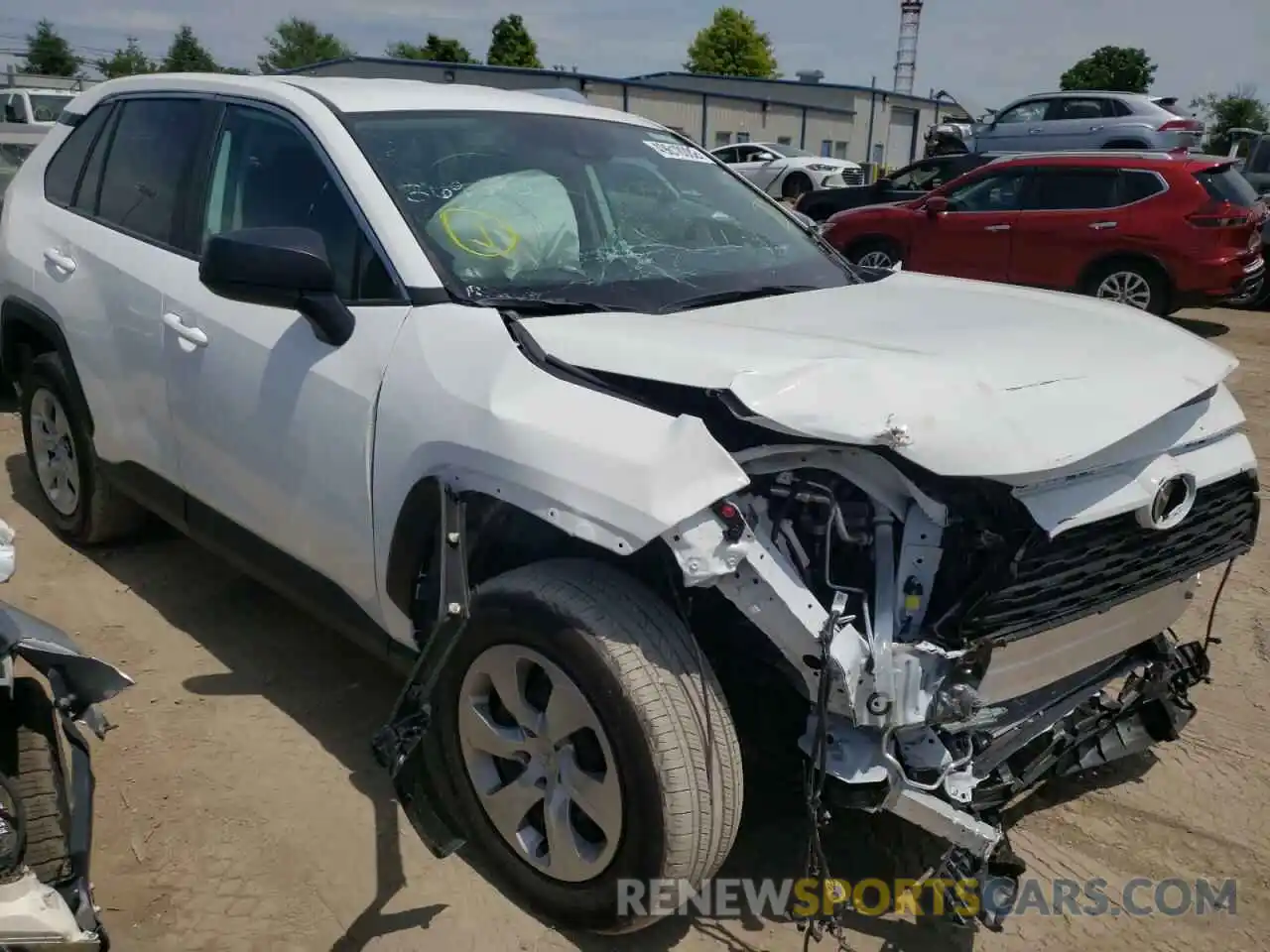 1 Photograph of a damaged car 2T3F1RFVXNW263162 TOYOTA RAV4 2022