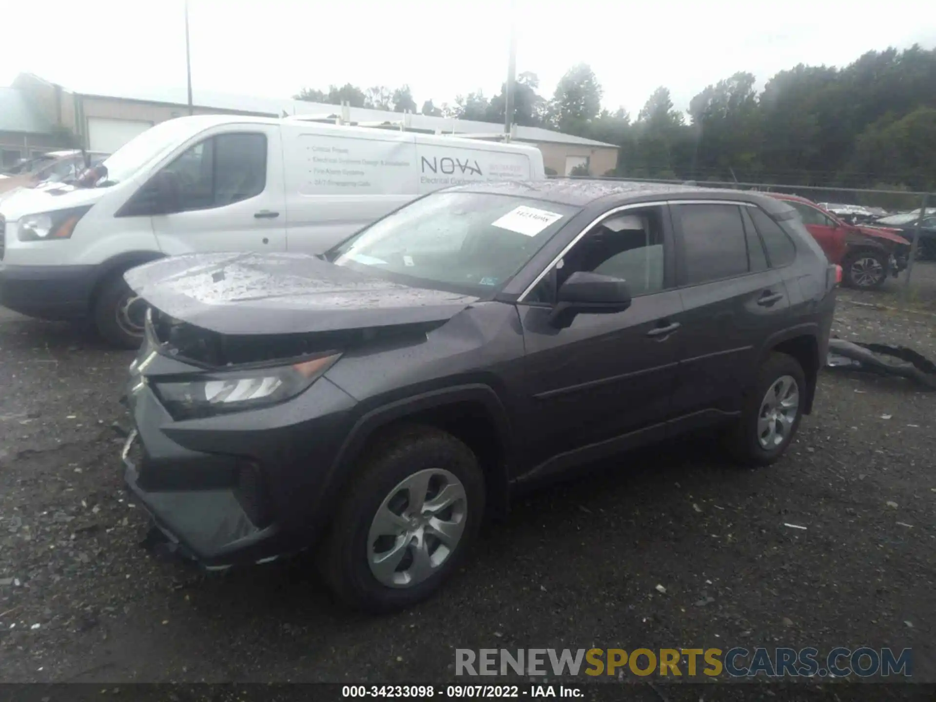 2 Photograph of a damaged car 2T3F1RFVXNW292600 TOYOTA RAV4 2022