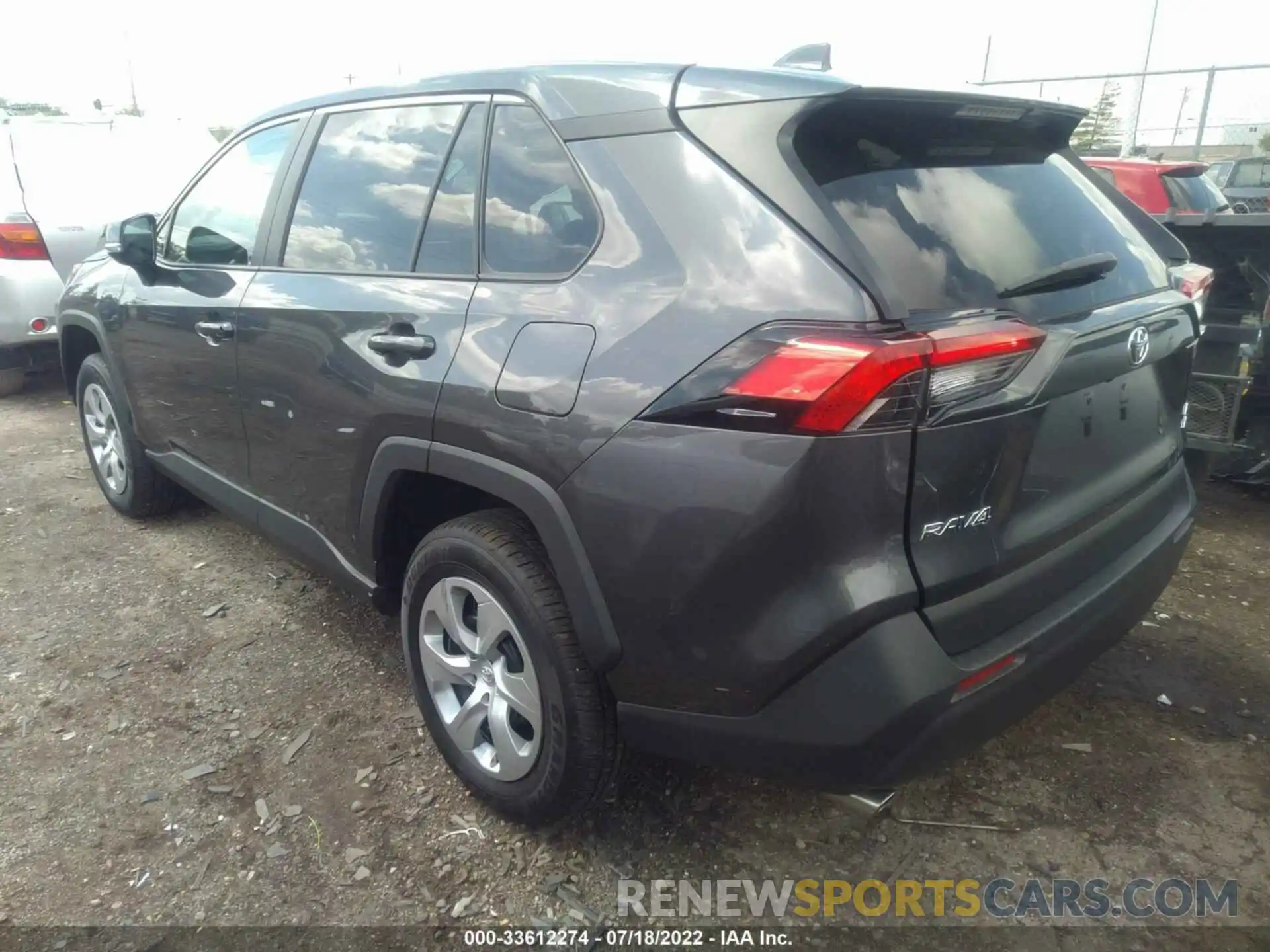 3 Фотография поврежденного автомобиля 2T3G1RFV1NC278039 TOYOTA RAV4 2022