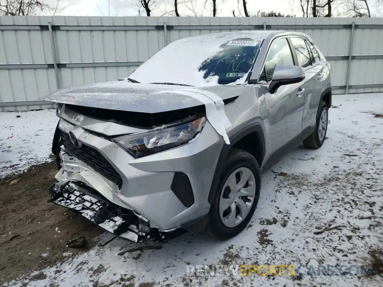 2 Фотография поврежденного автомобиля 2T3G1RFV3NC262392 TOYOTA RAV4 2022