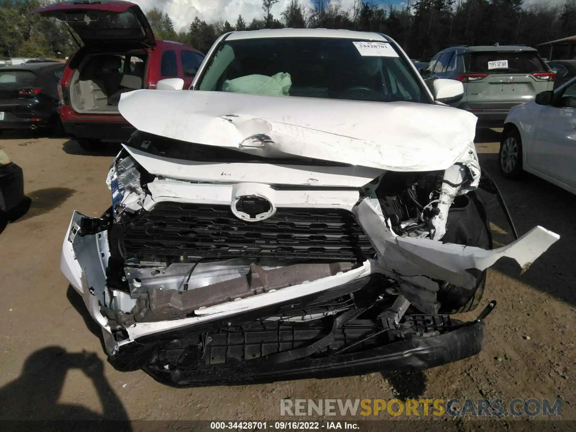 6 Photograph of a damaged car 2T3G1RFV5NC257906 TOYOTA RAV4 2022