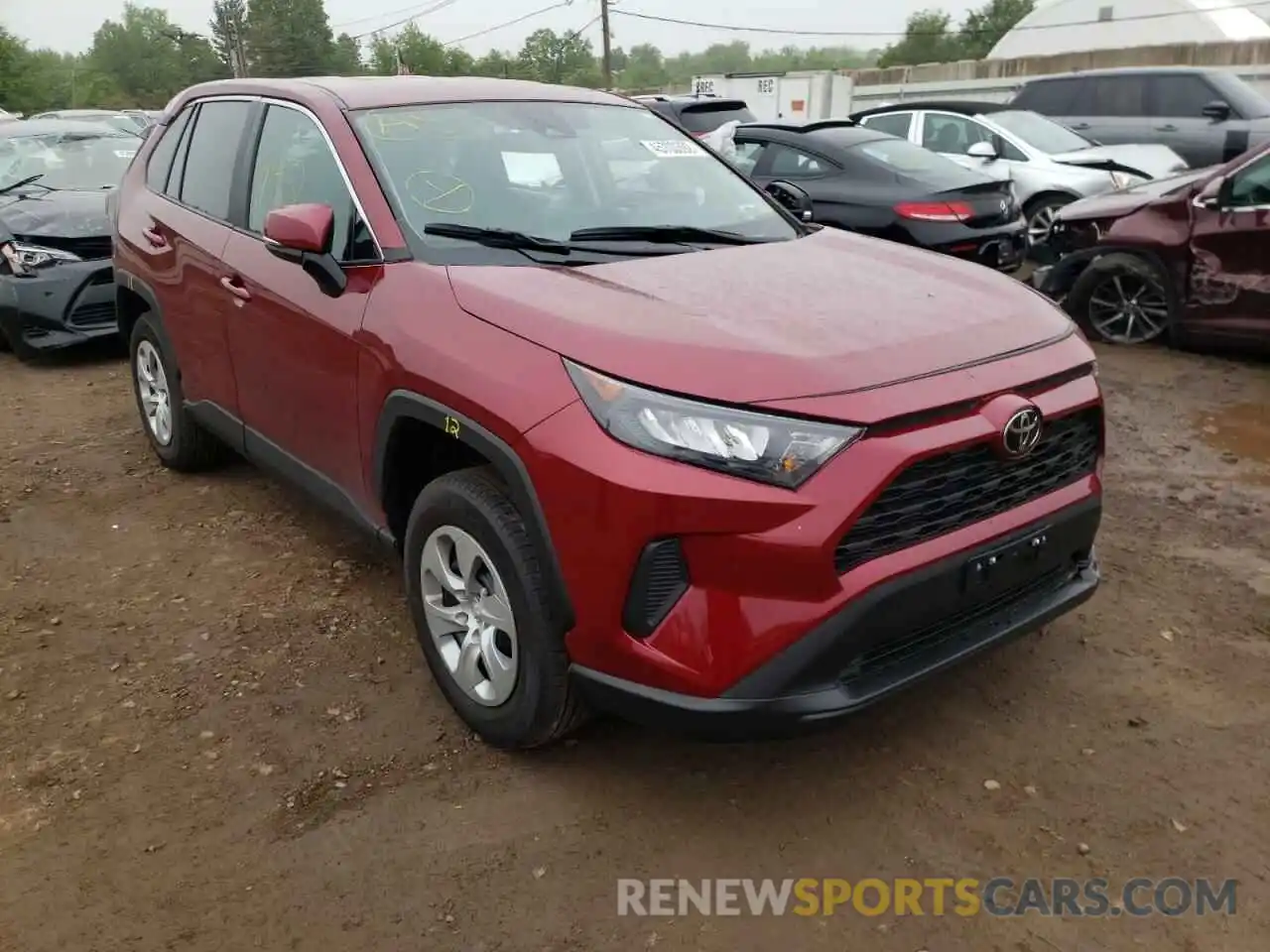 1 Photograph of a damaged car 2T3G1RFV5NW264336 TOYOTA RAV4 2022