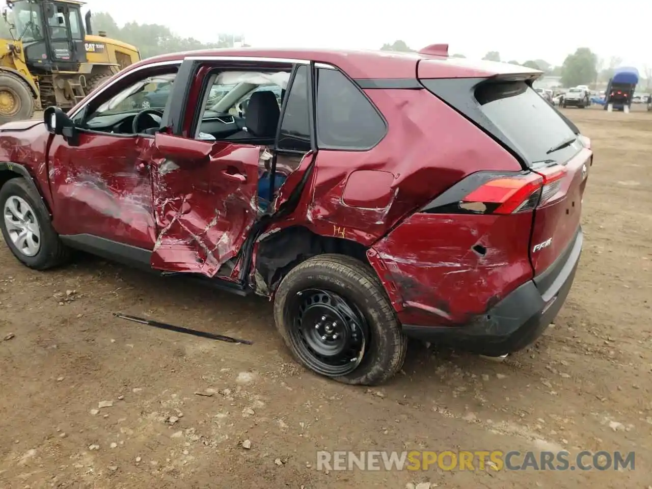 10 Photograph of a damaged car 2T3G1RFV5NW264336 TOYOTA RAV4 2022