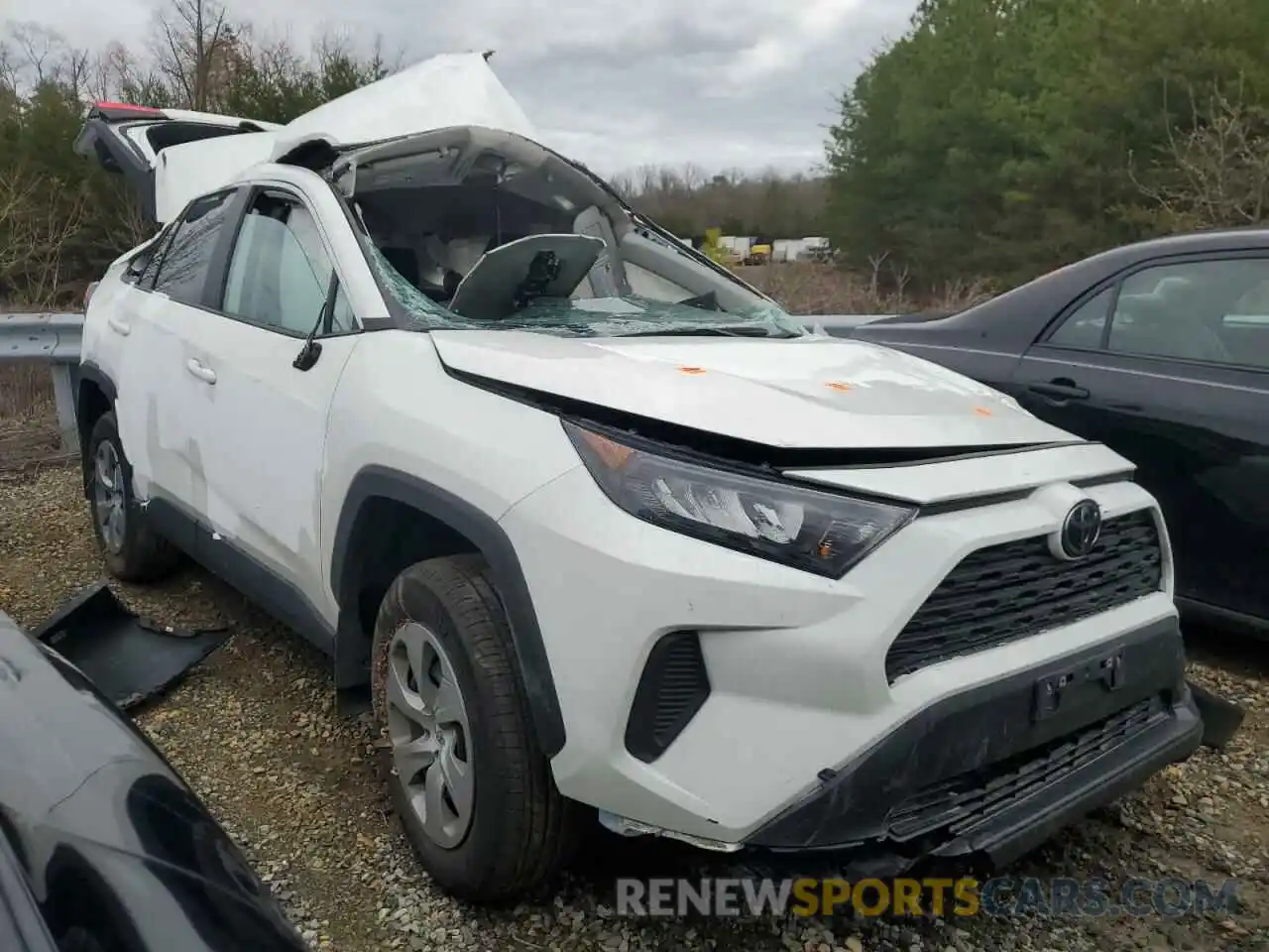 4 Photograph of a damaged car 2T3G1RFV5NW297496 TOYOTA RAV4 2022