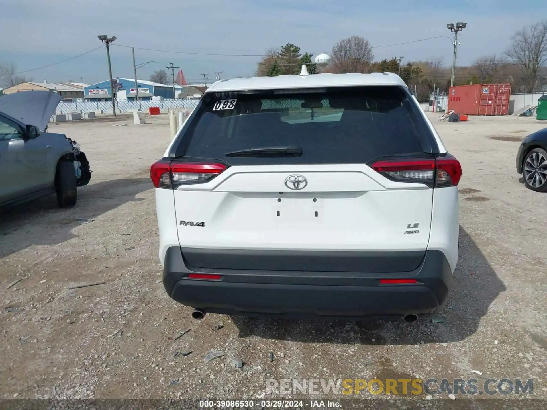 16 Photograph of a damaged car 2T3G1RFV5NW308464 TOYOTA RAV4 2022