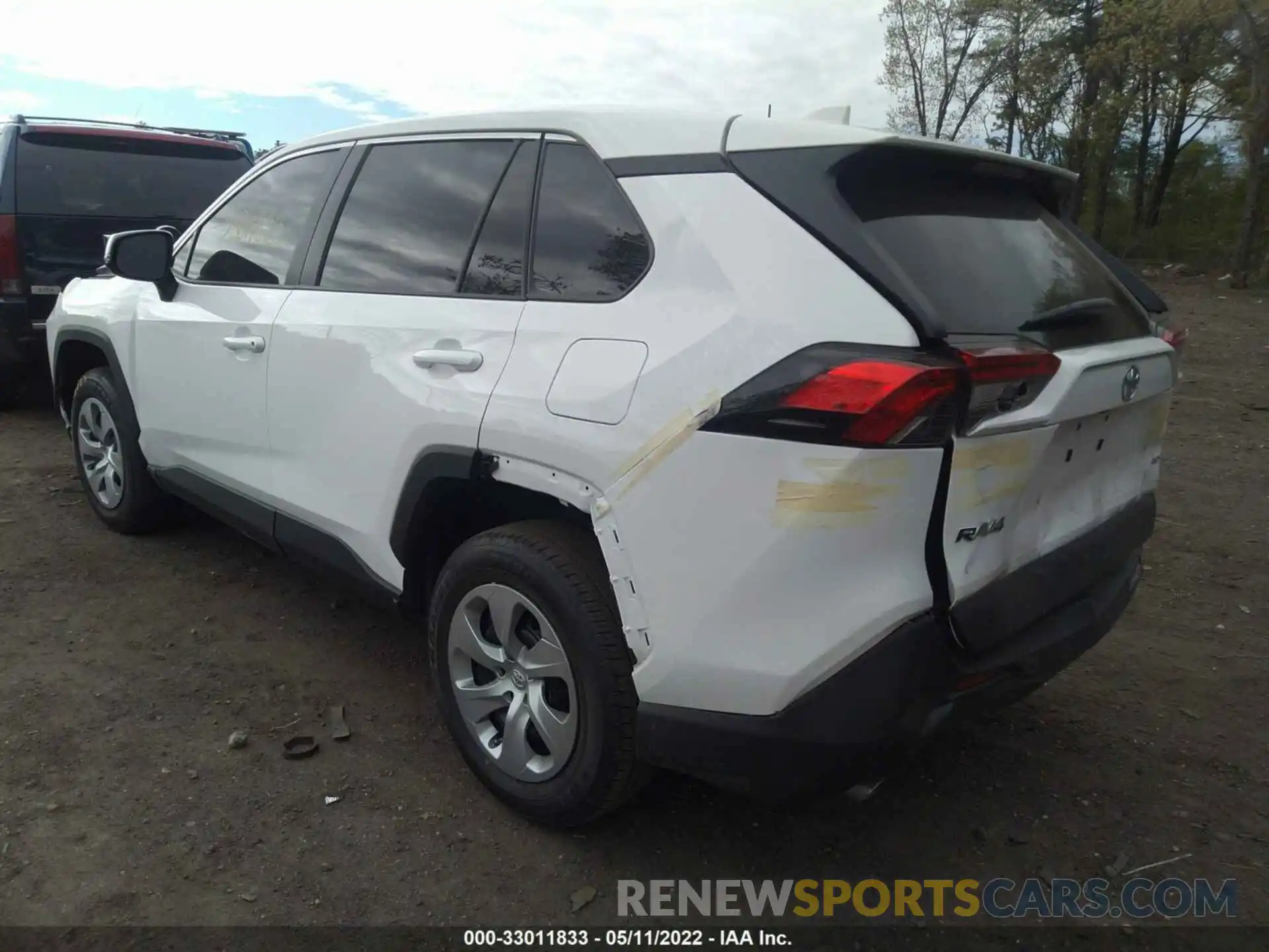 3 Фотография поврежденного автомобиля 2T3G1RFV7NC272391 TOYOTA RAV4 2022