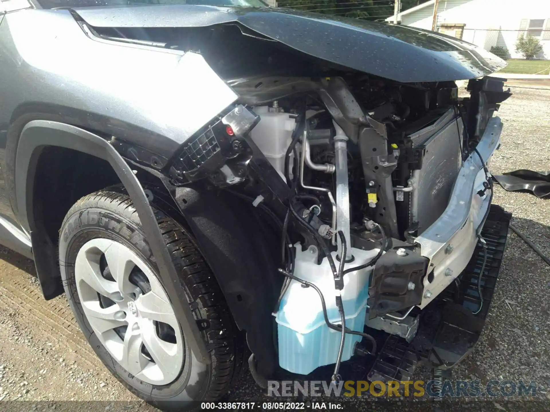 6 Фотография поврежденного автомобиля 2T3G1RFV7NC275730 TOYOTA RAV4 2022