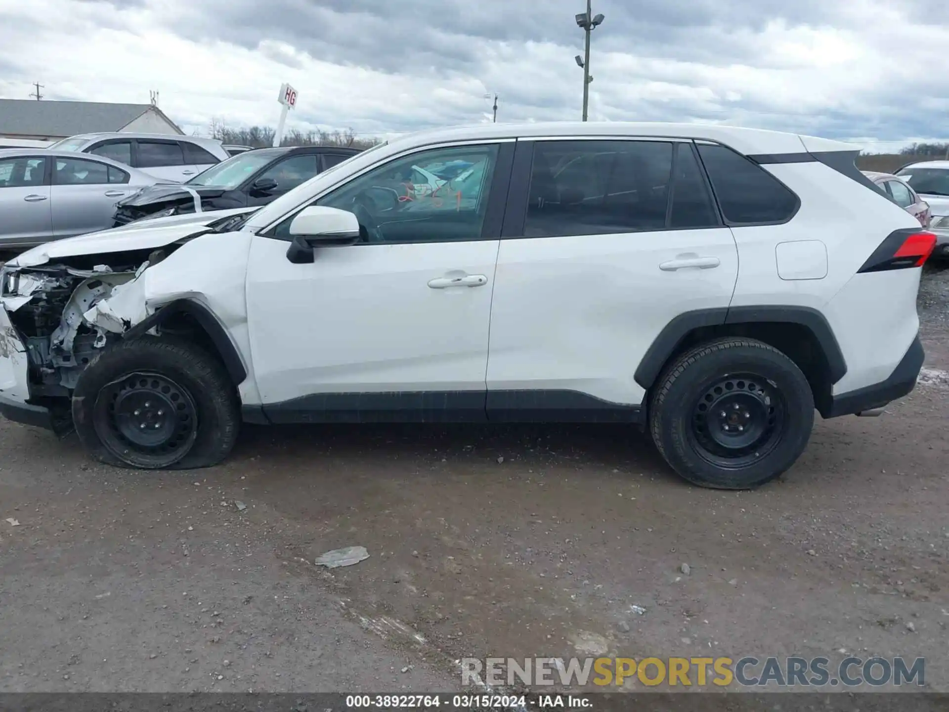 14 Photograph of a damaged car 2T3G1RFV7NW262975 TOYOTA RAV4 2022