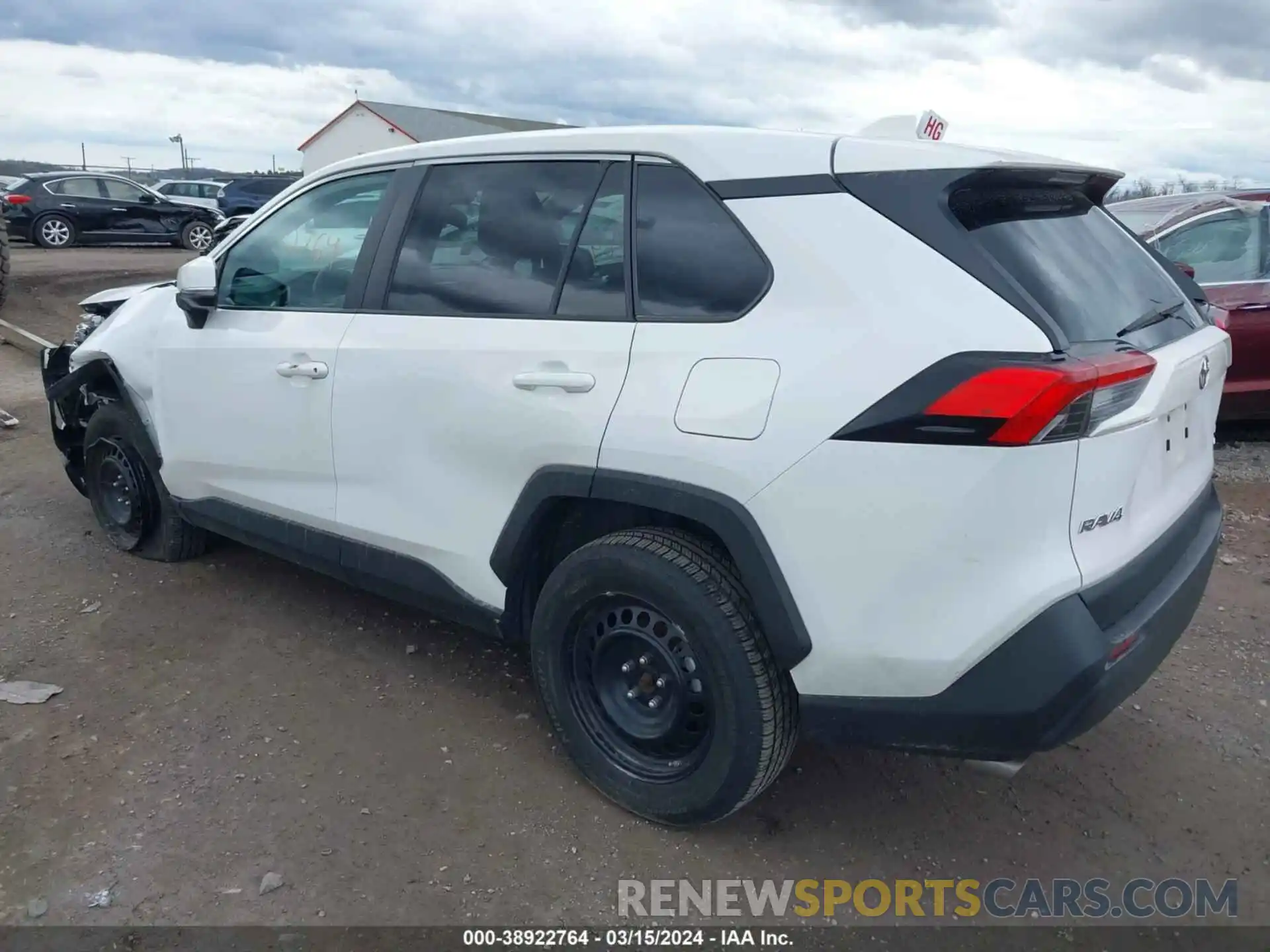 3 Photograph of a damaged car 2T3G1RFV7NW262975 TOYOTA RAV4 2022