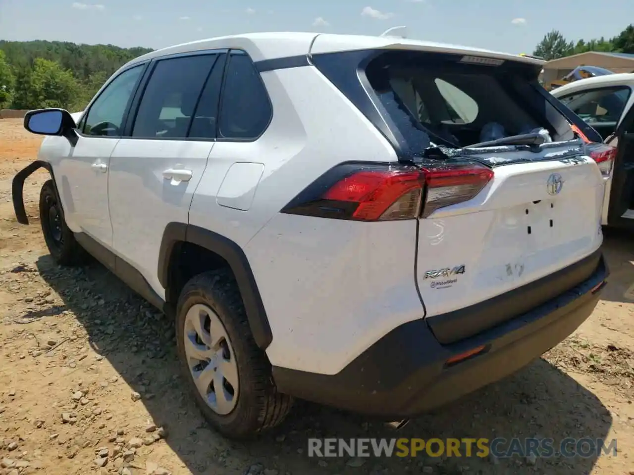 3 Photograph of a damaged car 2T3G1RFV9NC267984 TOYOTA RAV4 2022