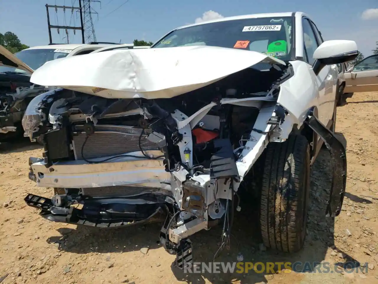 9 Photograph of a damaged car 2T3G1RFV9NC267984 TOYOTA RAV4 2022