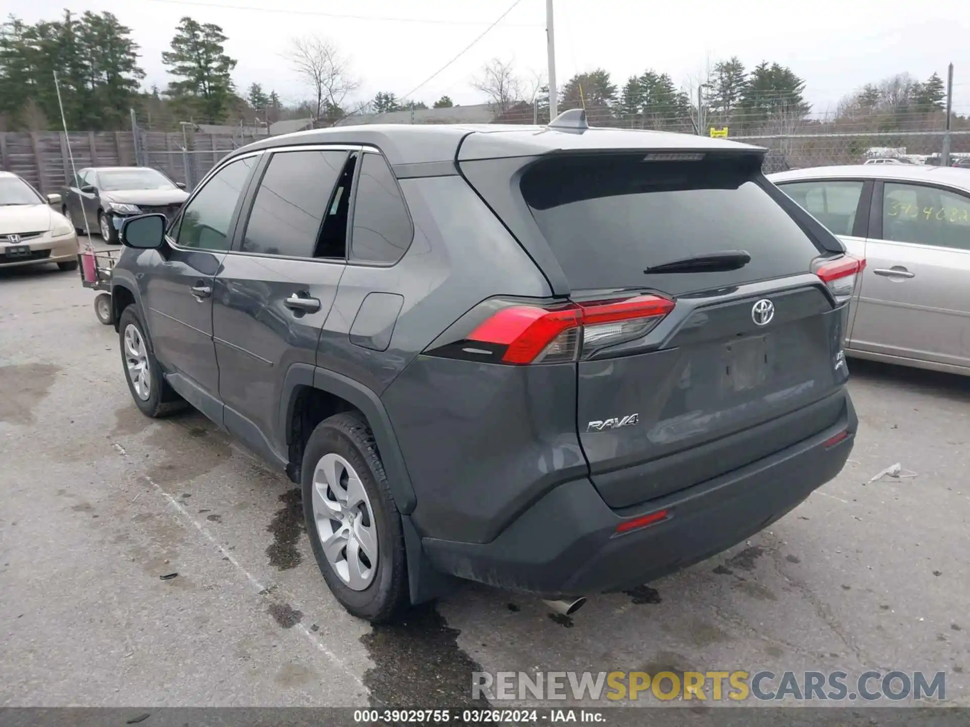 3 Photograph of a damaged car 2T3G1RFV9NW309844 TOYOTA RAV4 2022