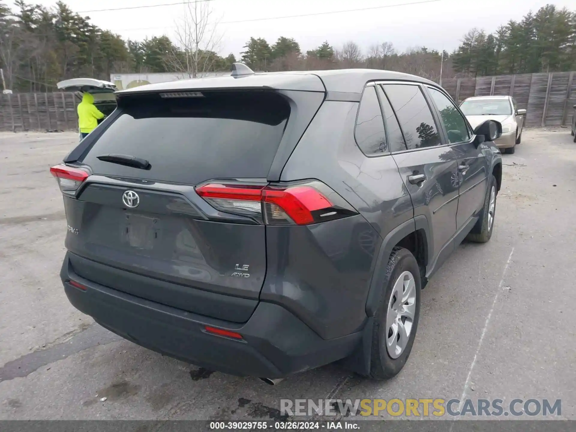 4 Photograph of a damaged car 2T3G1RFV9NW309844 TOYOTA RAV4 2022