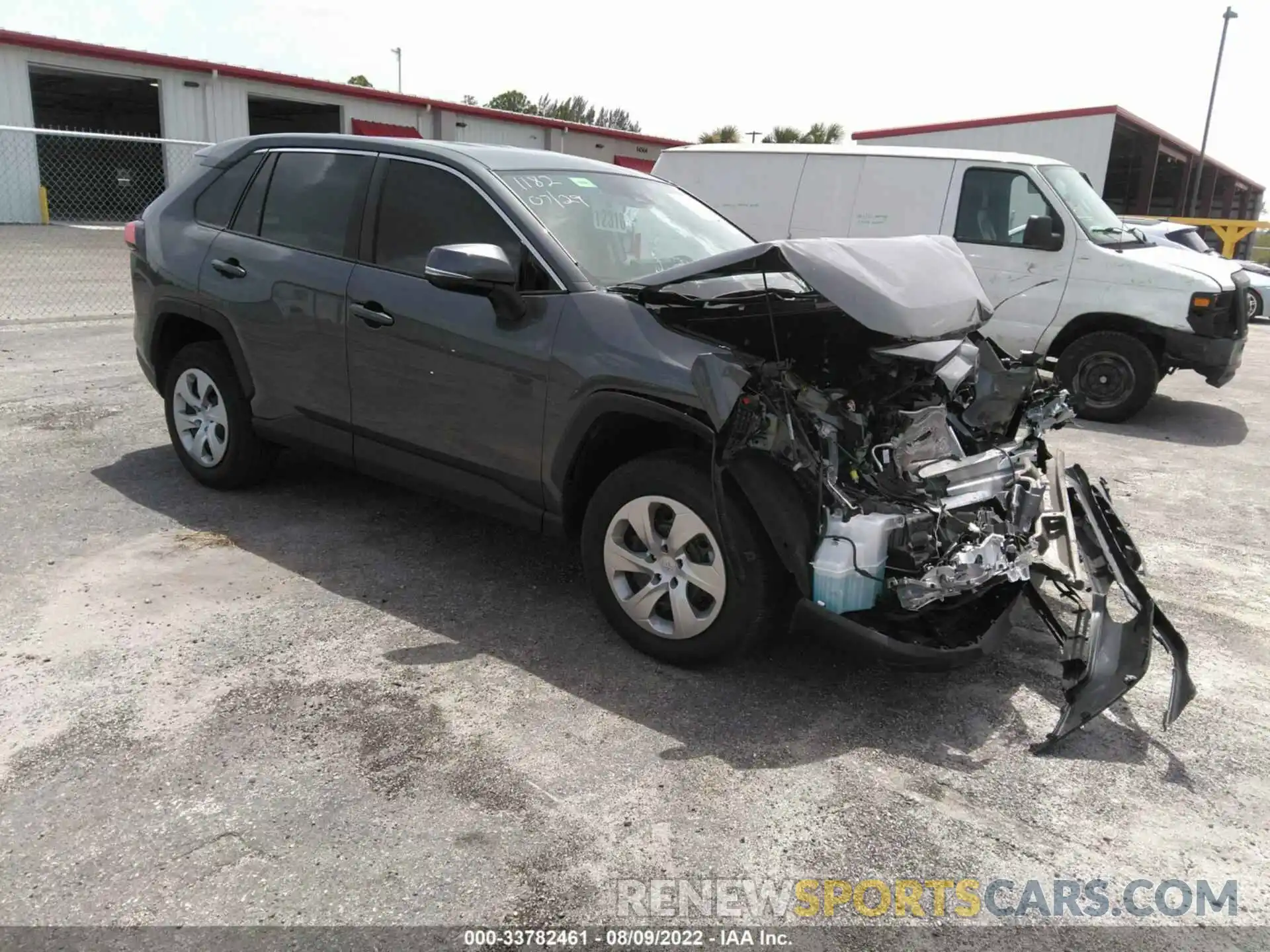 1 Photograph of a damaged car 2T3G1RFVXNC281182 TOYOTA RAV4 2022