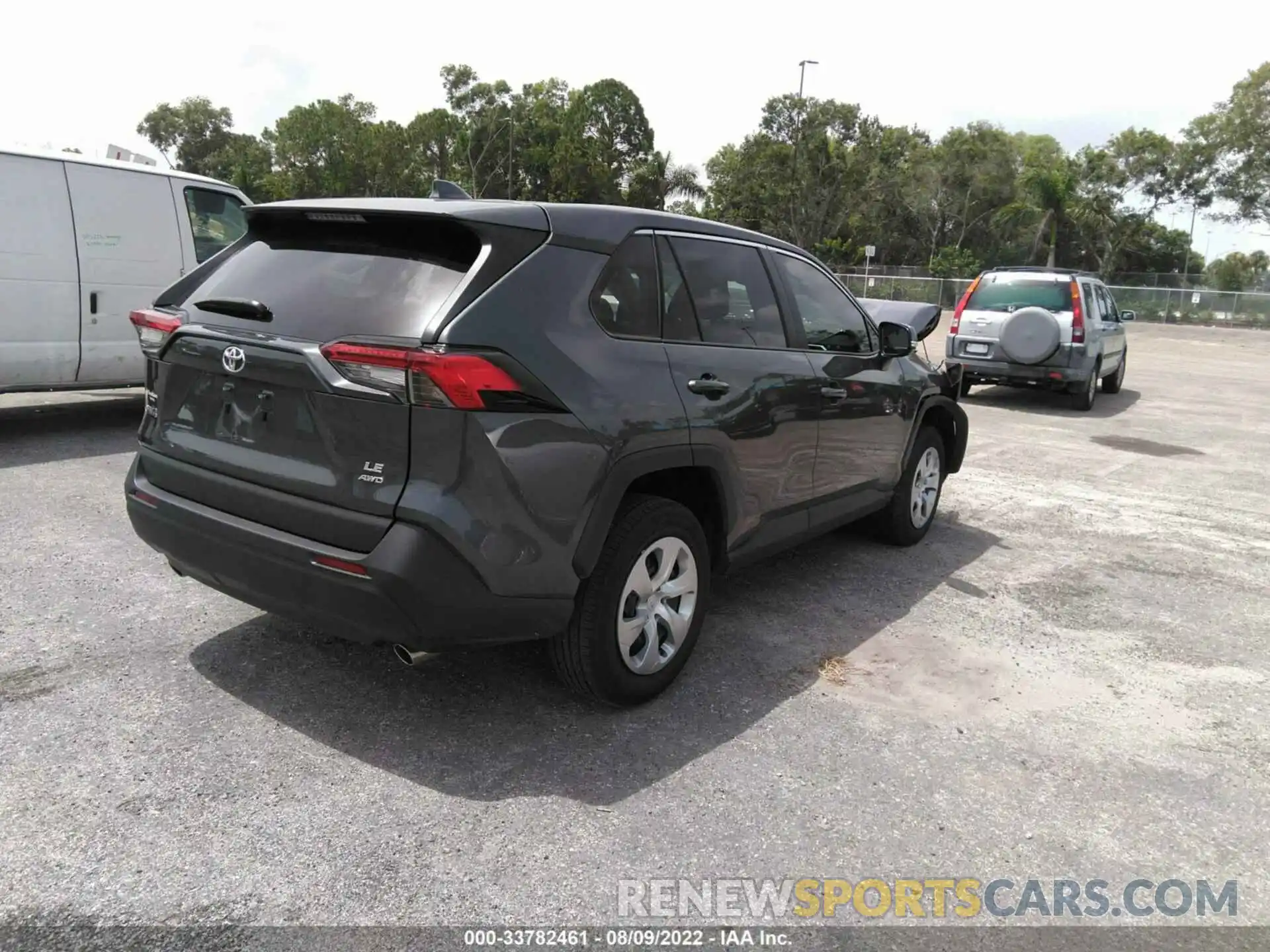 4 Photograph of a damaged car 2T3G1RFVXNC281182 TOYOTA RAV4 2022