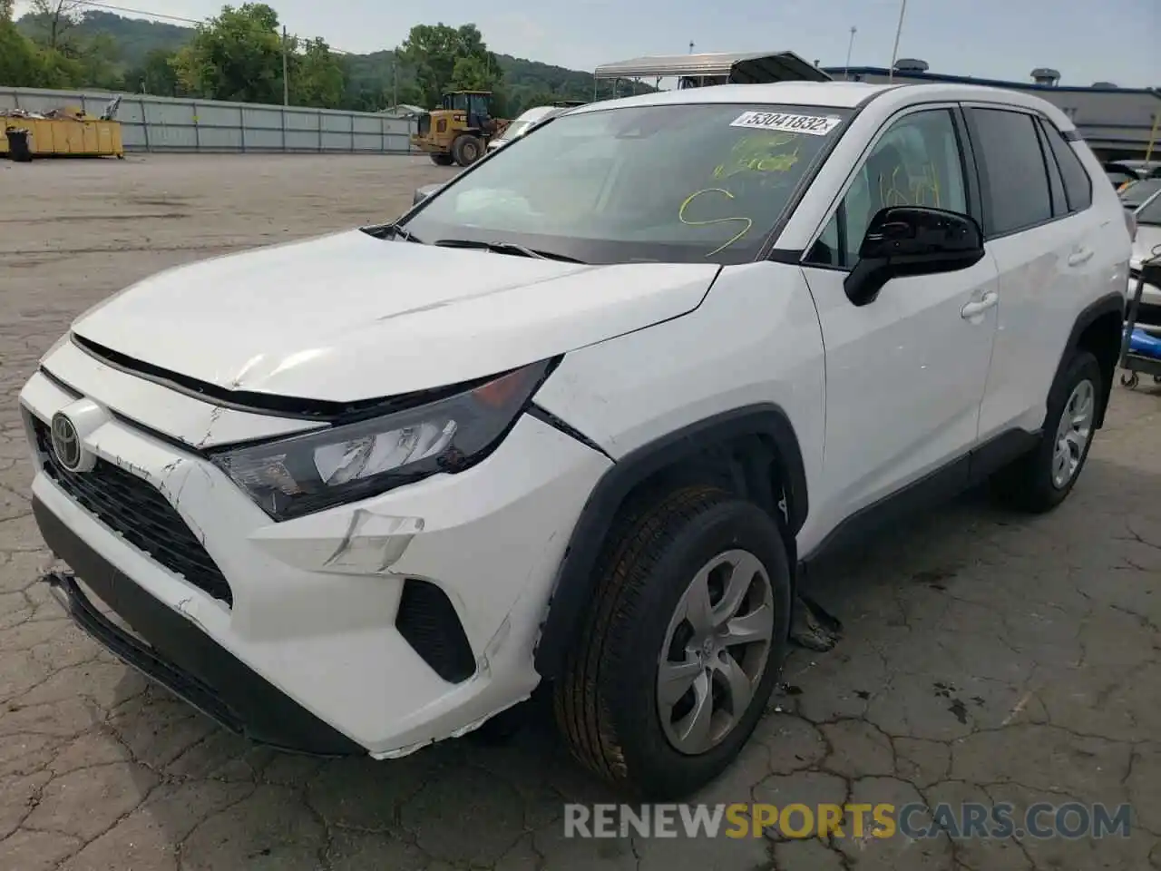 2 Photograph of a damaged car 2T3H1RFV0NC180785 TOYOTA RAV4 2022