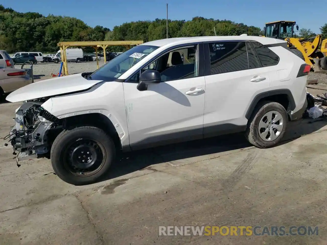 1 Photograph of a damaged car 2T3H1RFV1NC178446 TOYOTA RAV4 2022