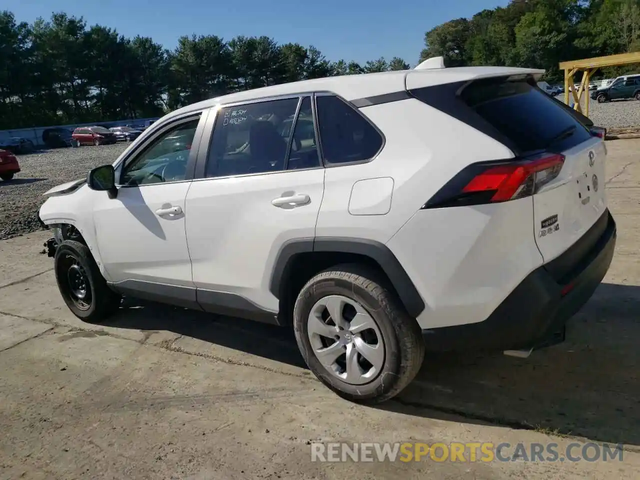 2 Photograph of a damaged car 2T3H1RFV1NC178446 TOYOTA RAV4 2022