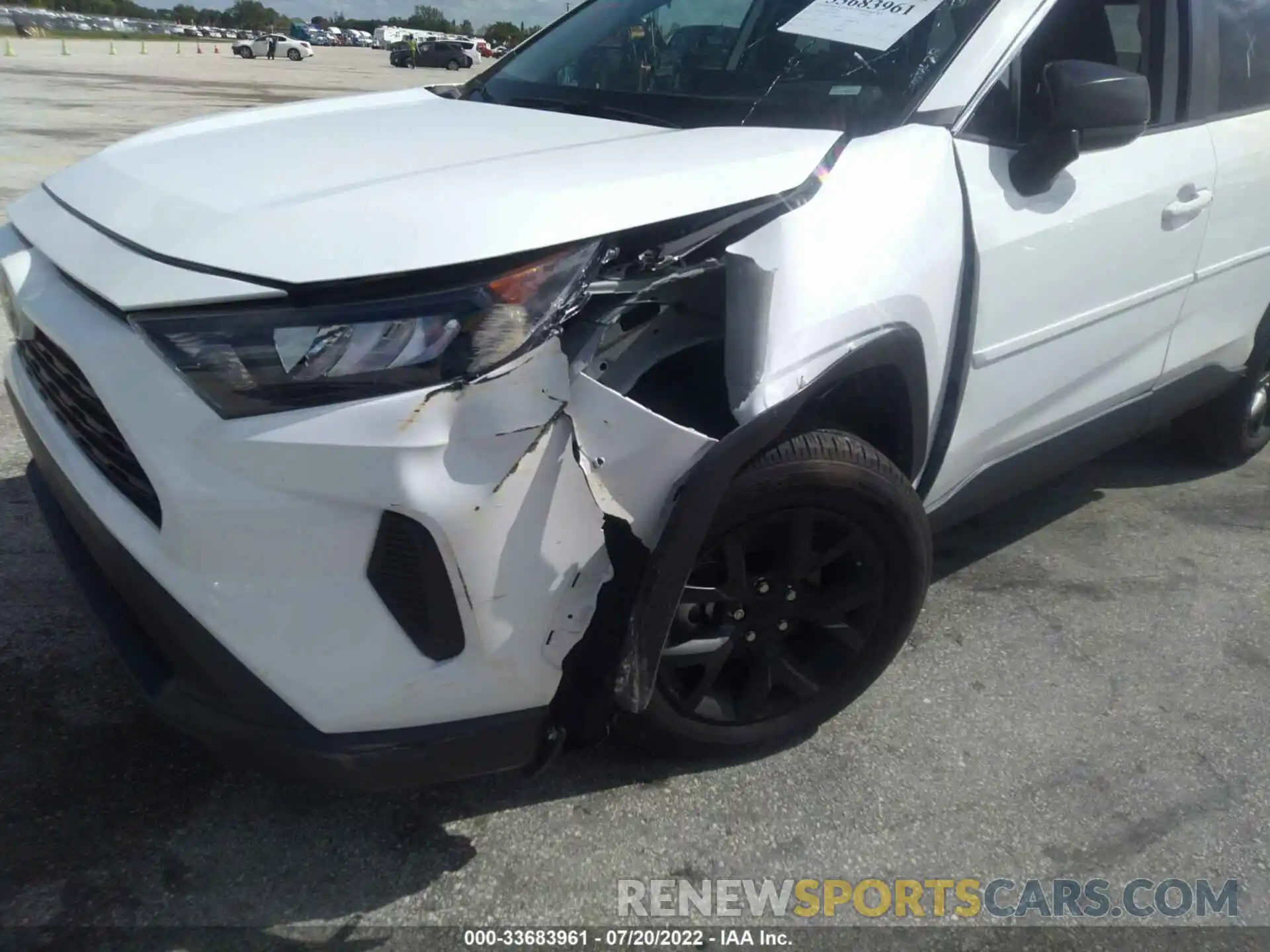 6 Photograph of a damaged car 2T3H1RFV1NC186787 TOYOTA RAV4 2022