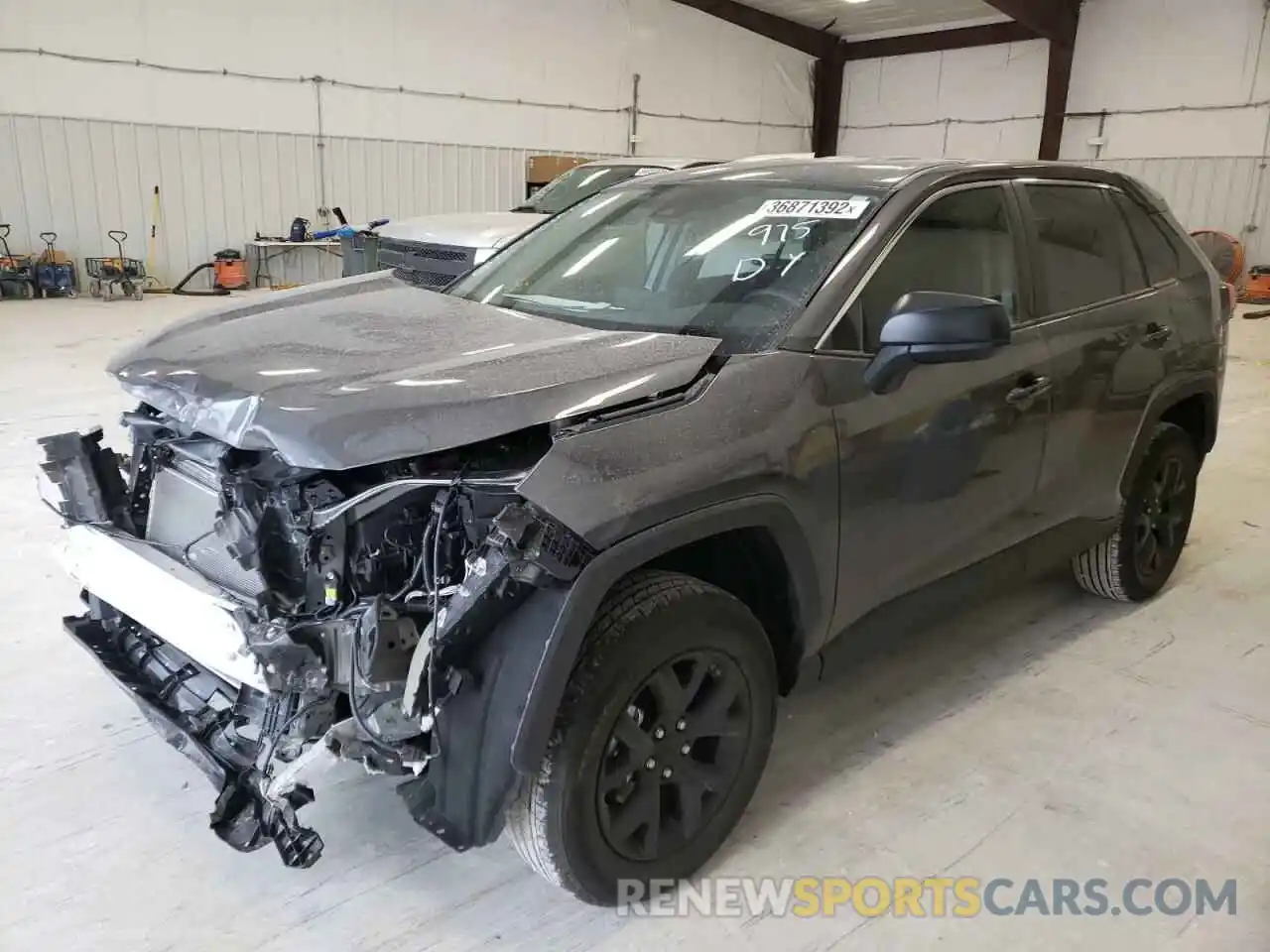 2 Photograph of a damaged car 2T3H1RFV2NC177080 TOYOTA RAV4 2022