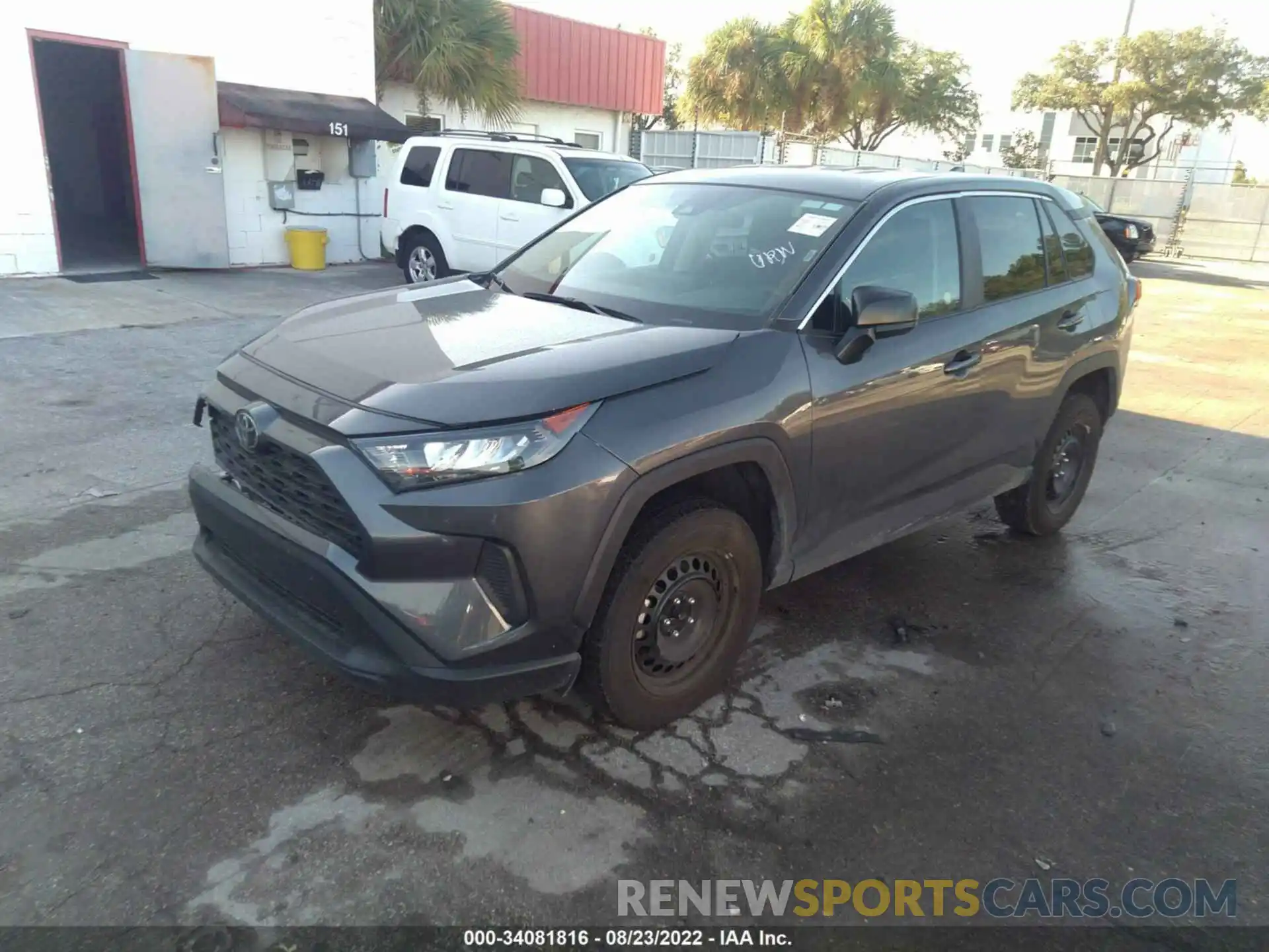 2 Фотография поврежденного автомобиля 2T3H1RFV2NW189065 TOYOTA RAV4 2022