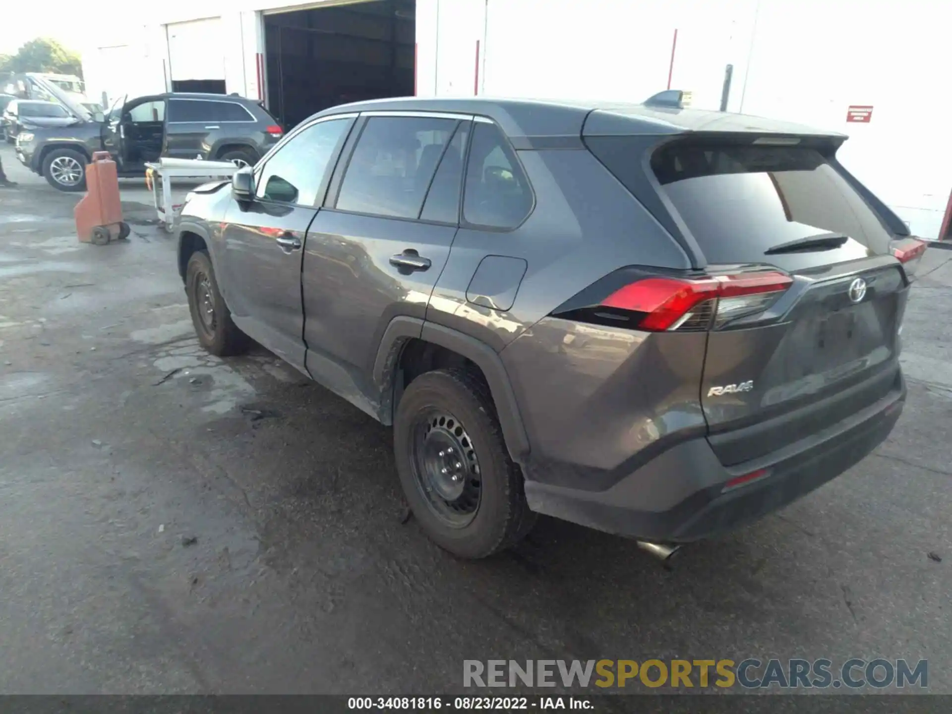 3 Фотография поврежденного автомобиля 2T3H1RFV2NW189065 TOYOTA RAV4 2022