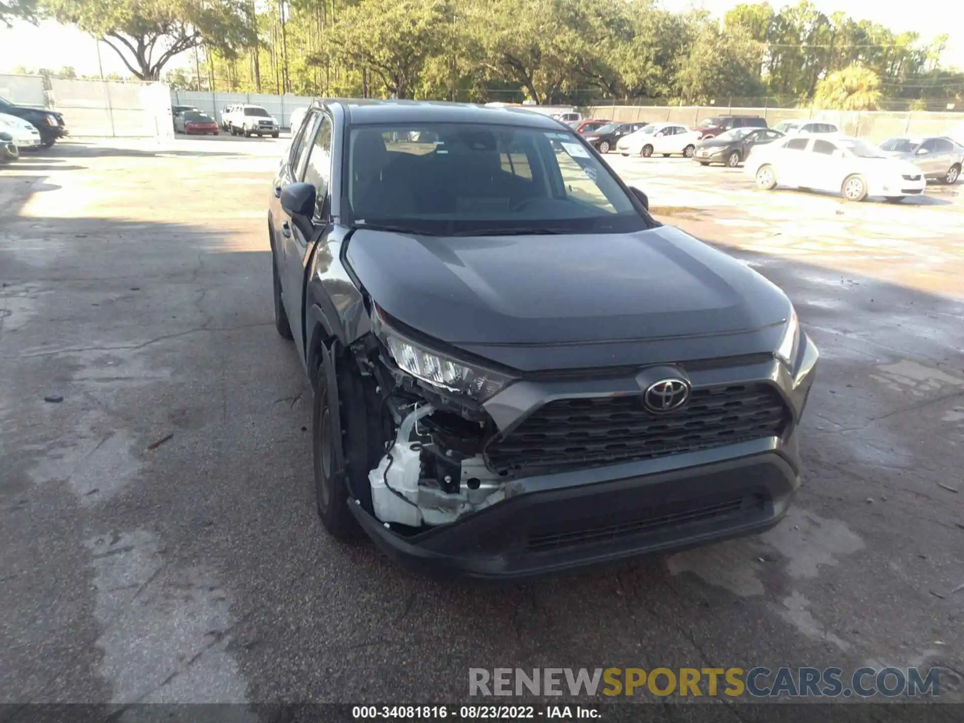 6 Photograph of a damaged car 2T3H1RFV2NW189065 TOYOTA RAV4 2022