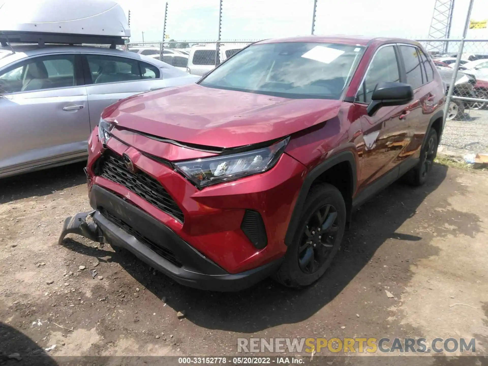 2 Photograph of a damaged car 2T3H1RFV2NW189762 TOYOTA RAV4 2022