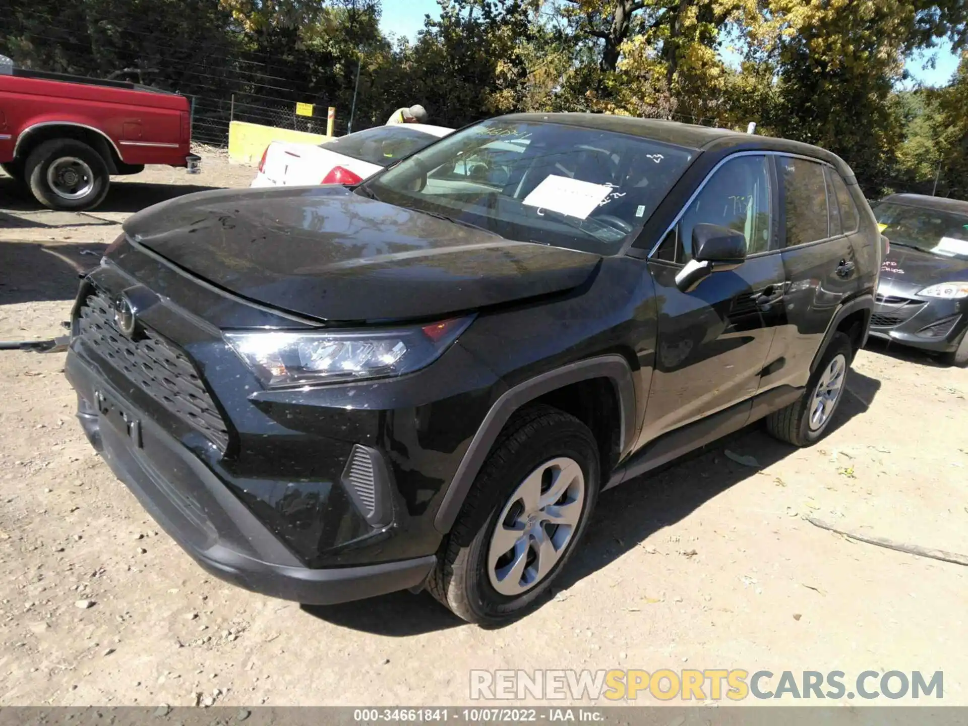 2 Photograph of a damaged car 2T3H1RFV2NW206981 TOYOTA RAV4 2022