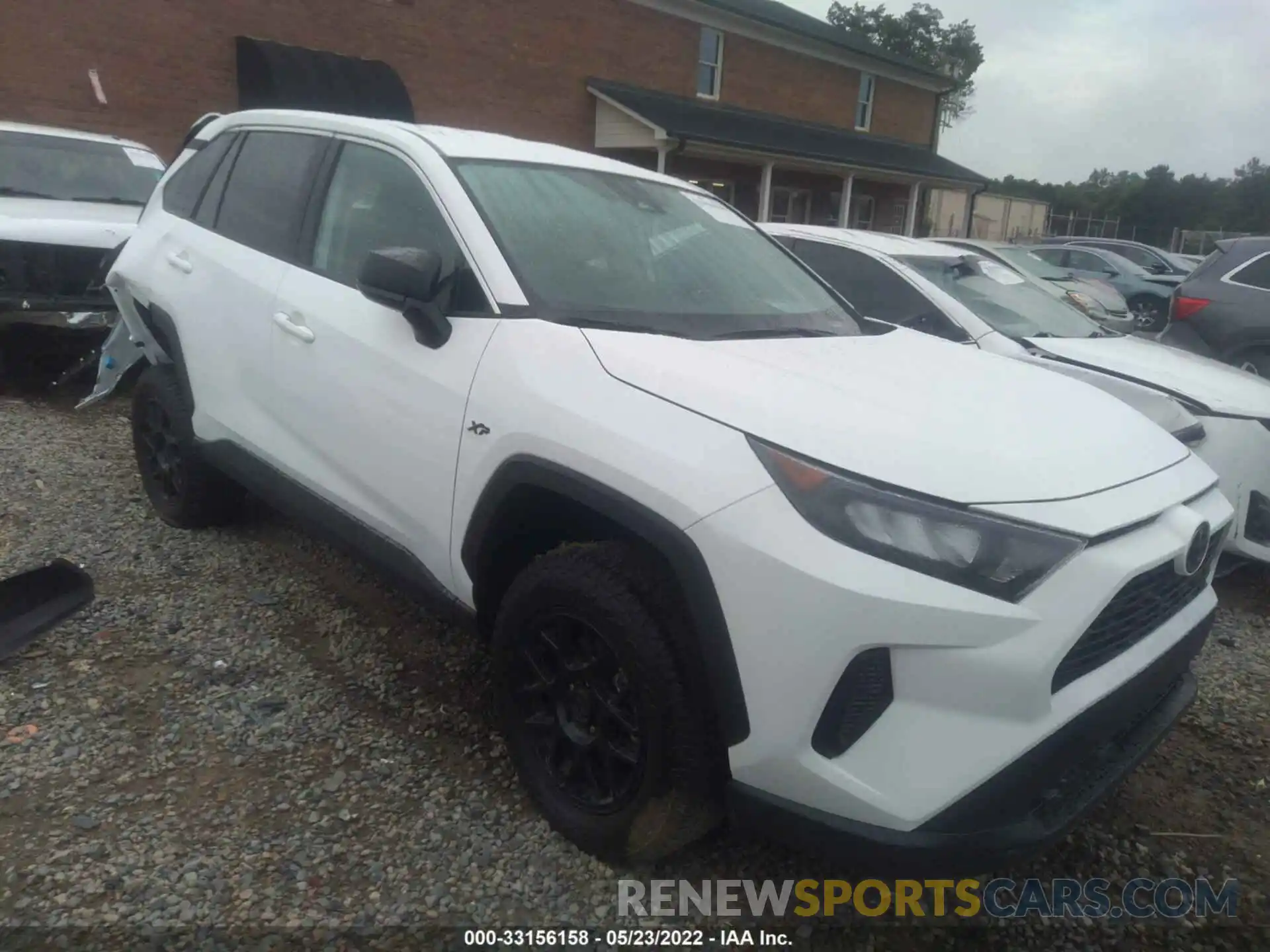 1 Photograph of a damaged car 2T3H1RFV3NC183664 TOYOTA RAV4 2022