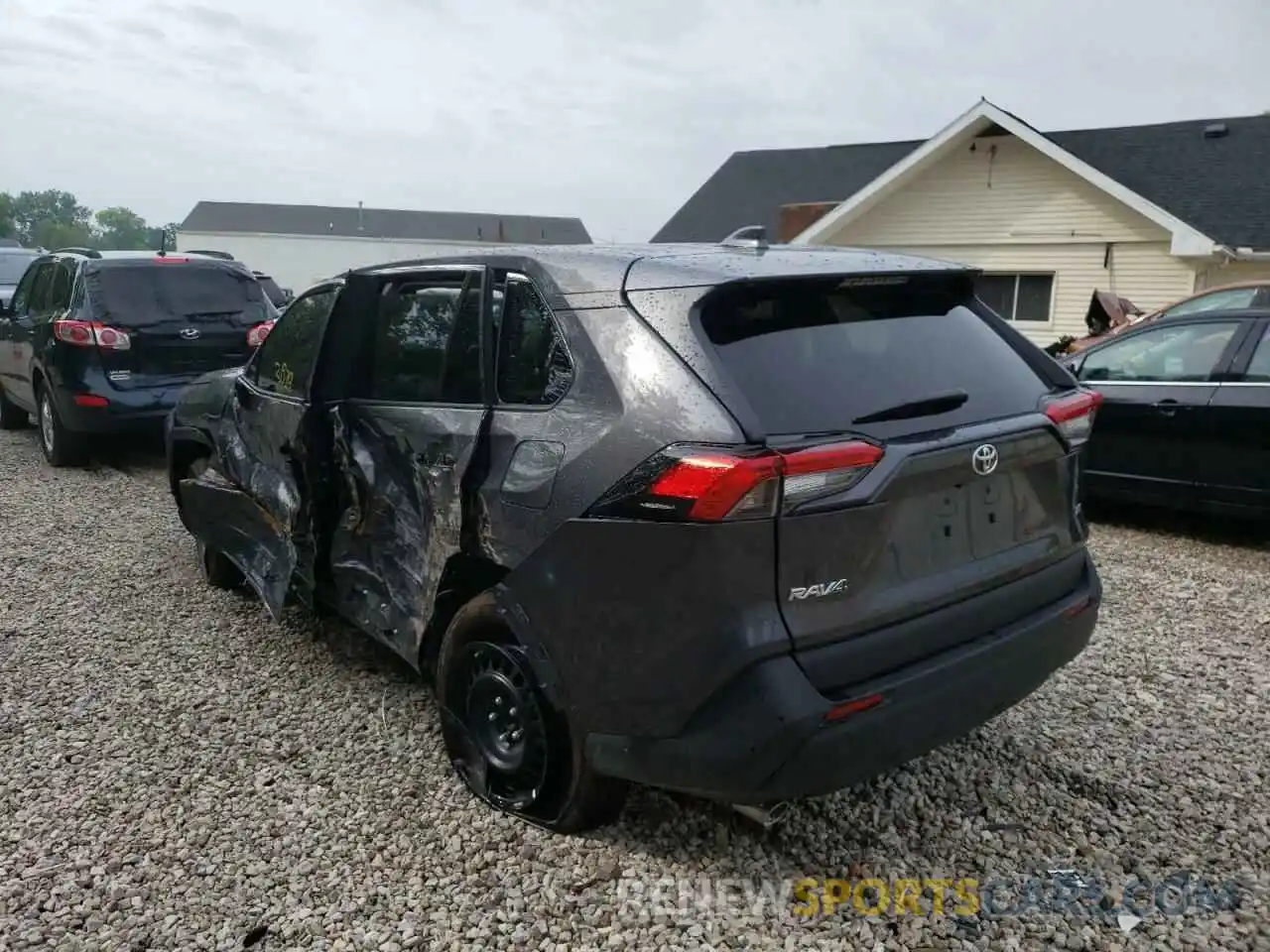 3 Photograph of a damaged car 2T3H1RFV3NW194677 TOYOTA RAV4 2022