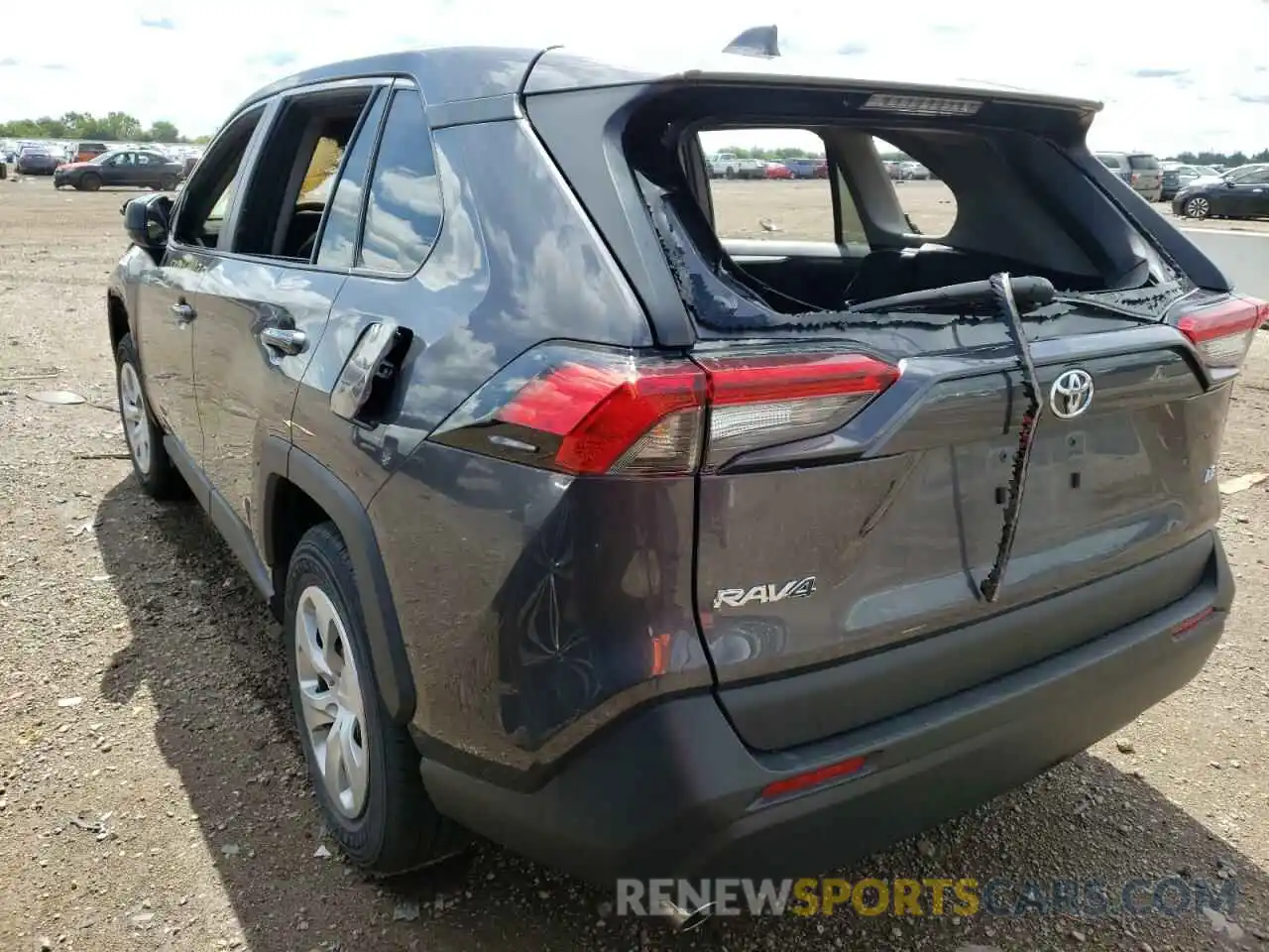 3 Photograph of a damaged car 2T3H1RFV3NW200221 TOYOTA RAV4 2022