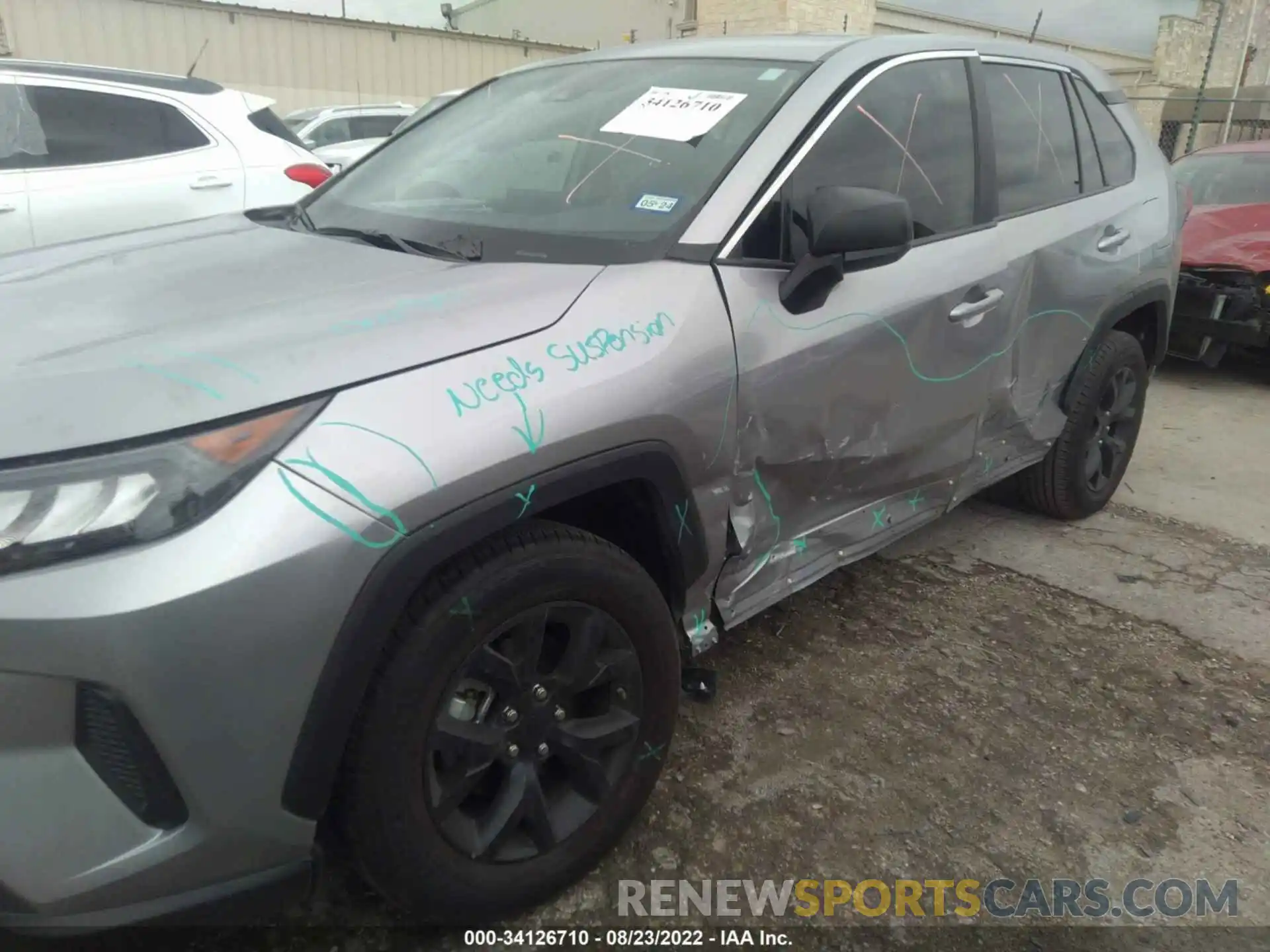 6 Photograph of a damaged car 2T3H1RFV4NC193782 TOYOTA RAV4 2022