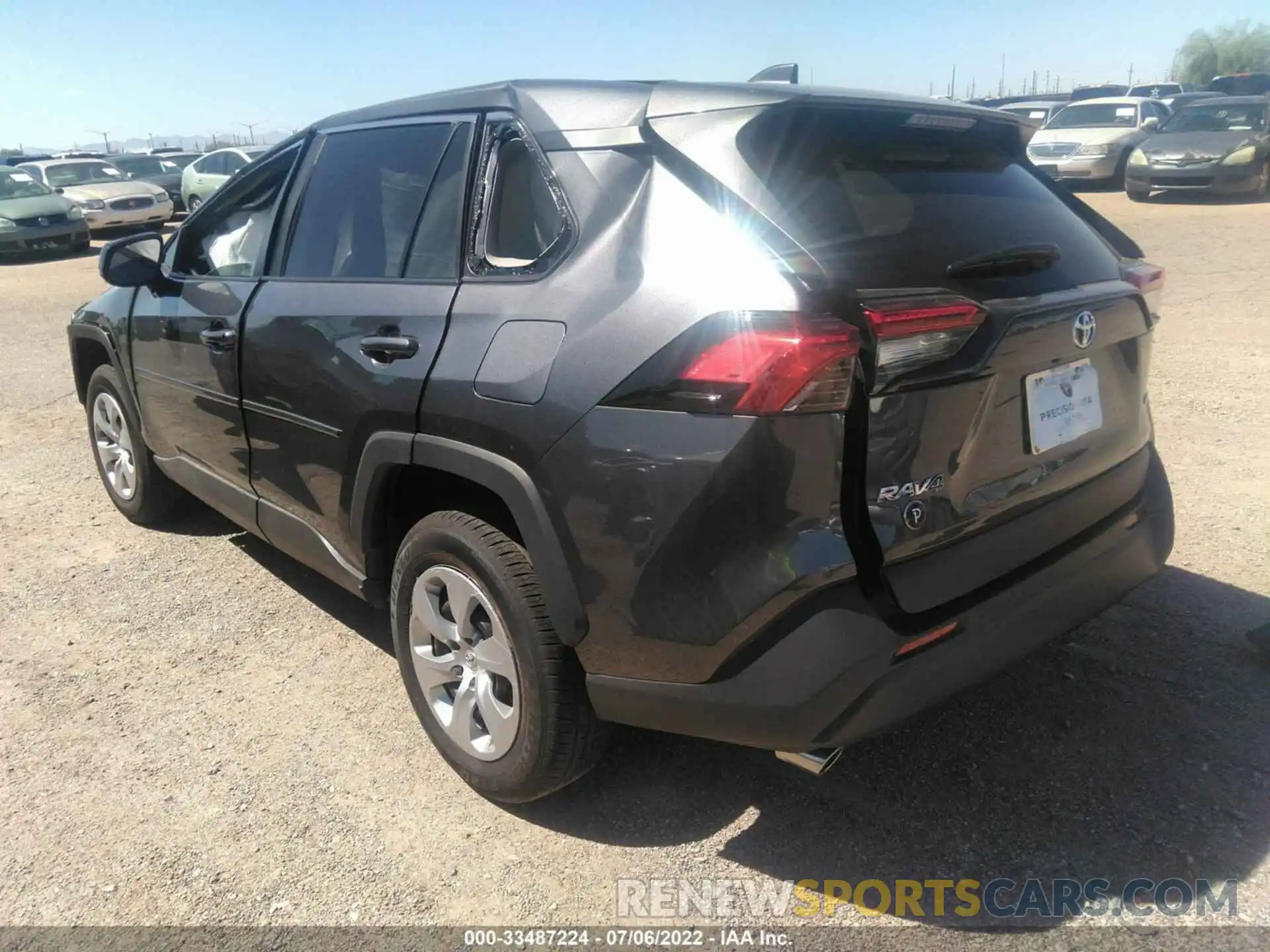 3 Photograph of a damaged car 2T3H1RFV5NC192561 TOYOTA RAV4 2022