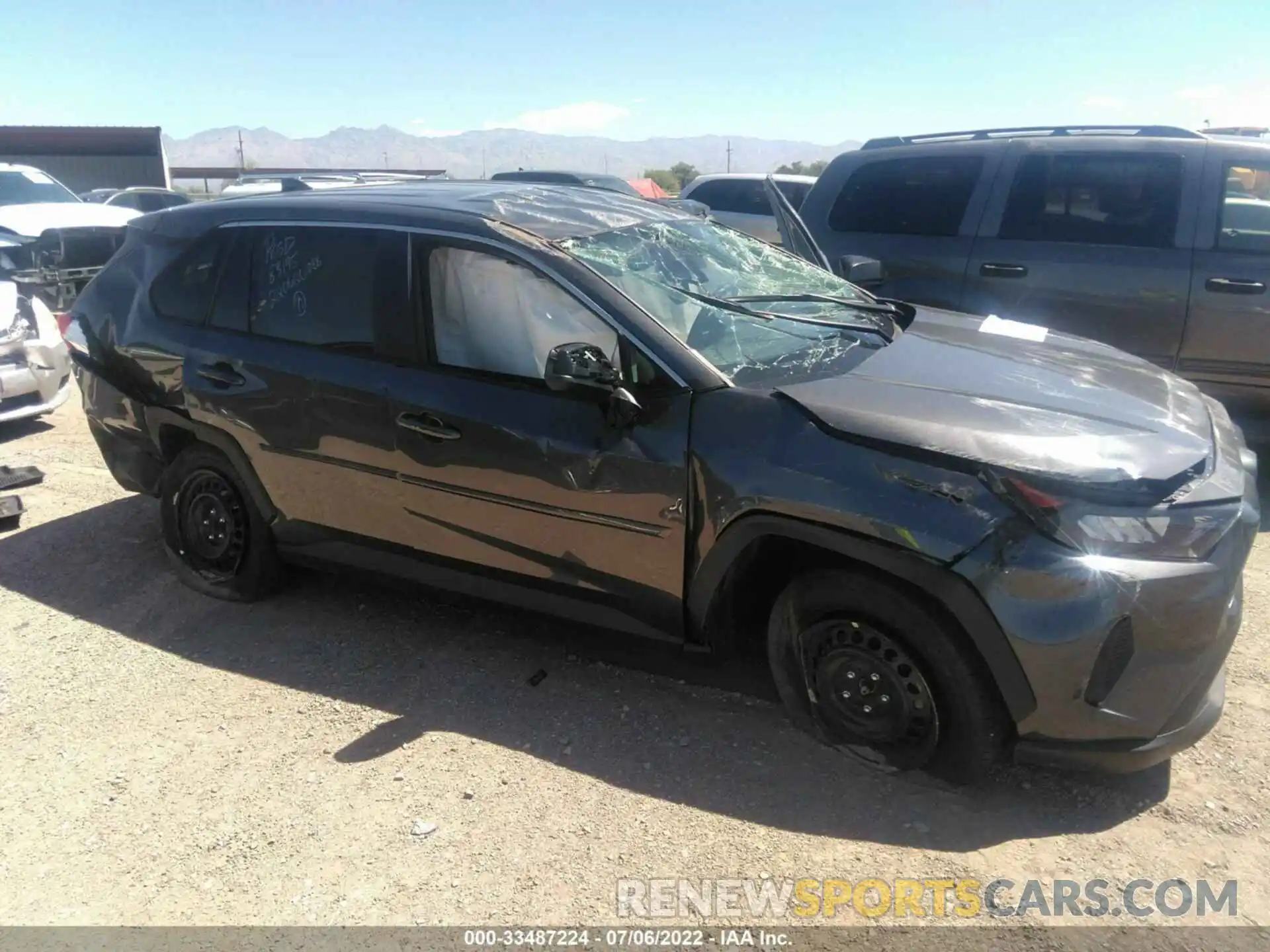 6 Photograph of a damaged car 2T3H1RFV5NC192561 TOYOTA RAV4 2022