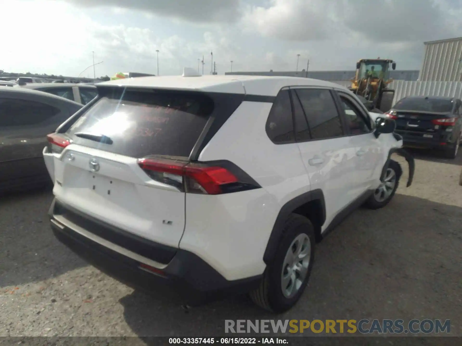 4 Фотография поврежденного автомобиля 2T3H1RFV6NC175283 TOYOTA RAV4 2022