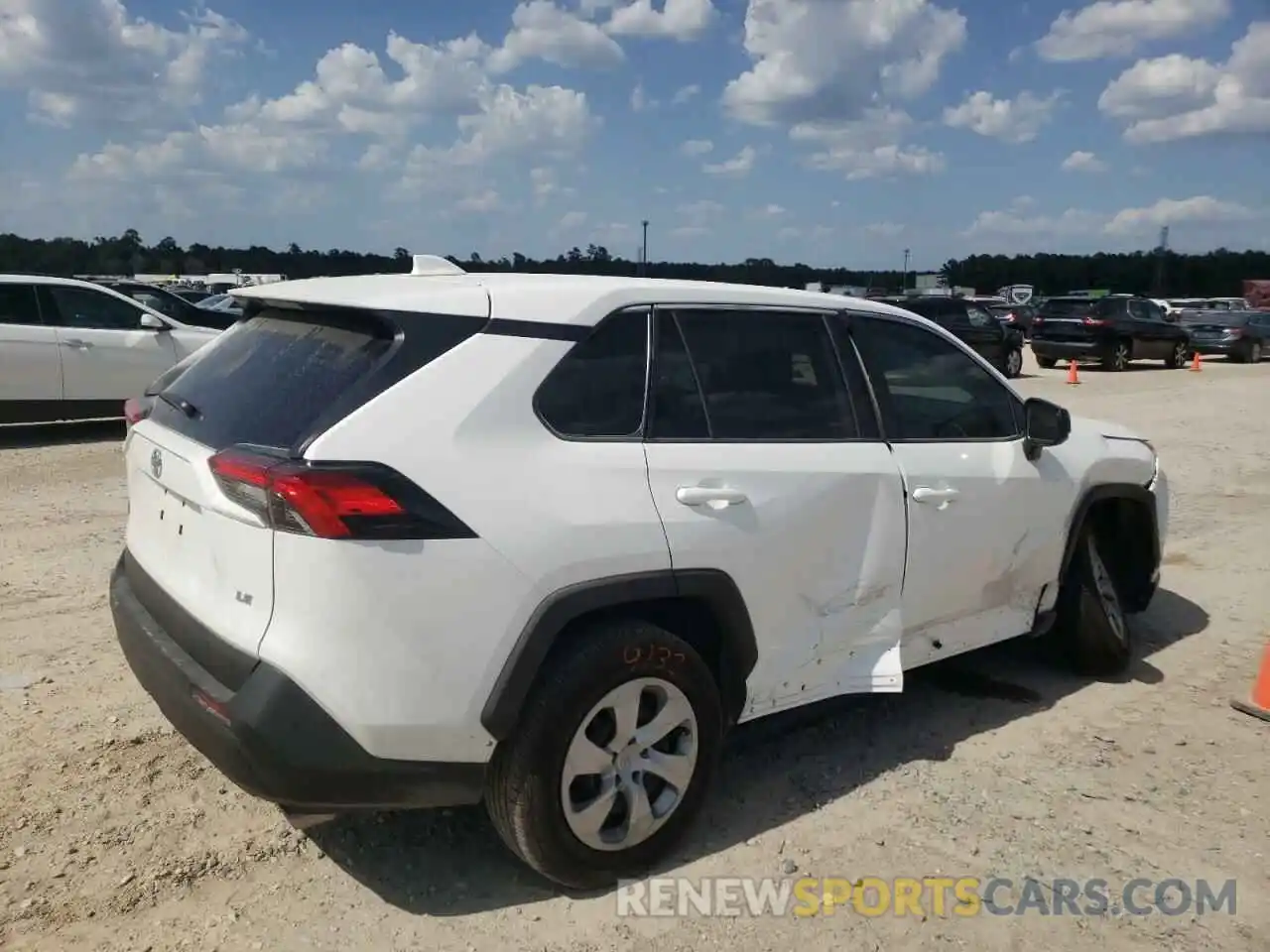 4 Photograph of a damaged car 2T3H1RFV6NC175963 TOYOTA RAV4 2022