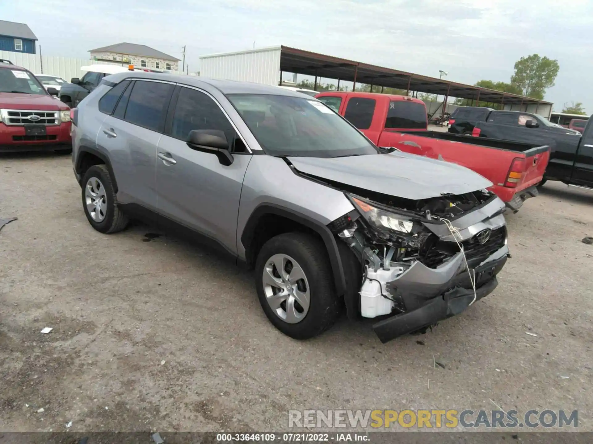 1 Фотография поврежденного автомобиля 2T3H1RFV6NC190060 TOYOTA RAV4 2022