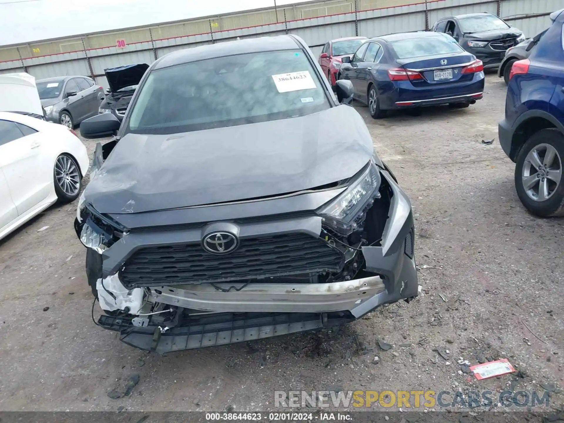 12 Photograph of a damaged car 2T3H1RFV6NC202076 TOYOTA RAV4 2022