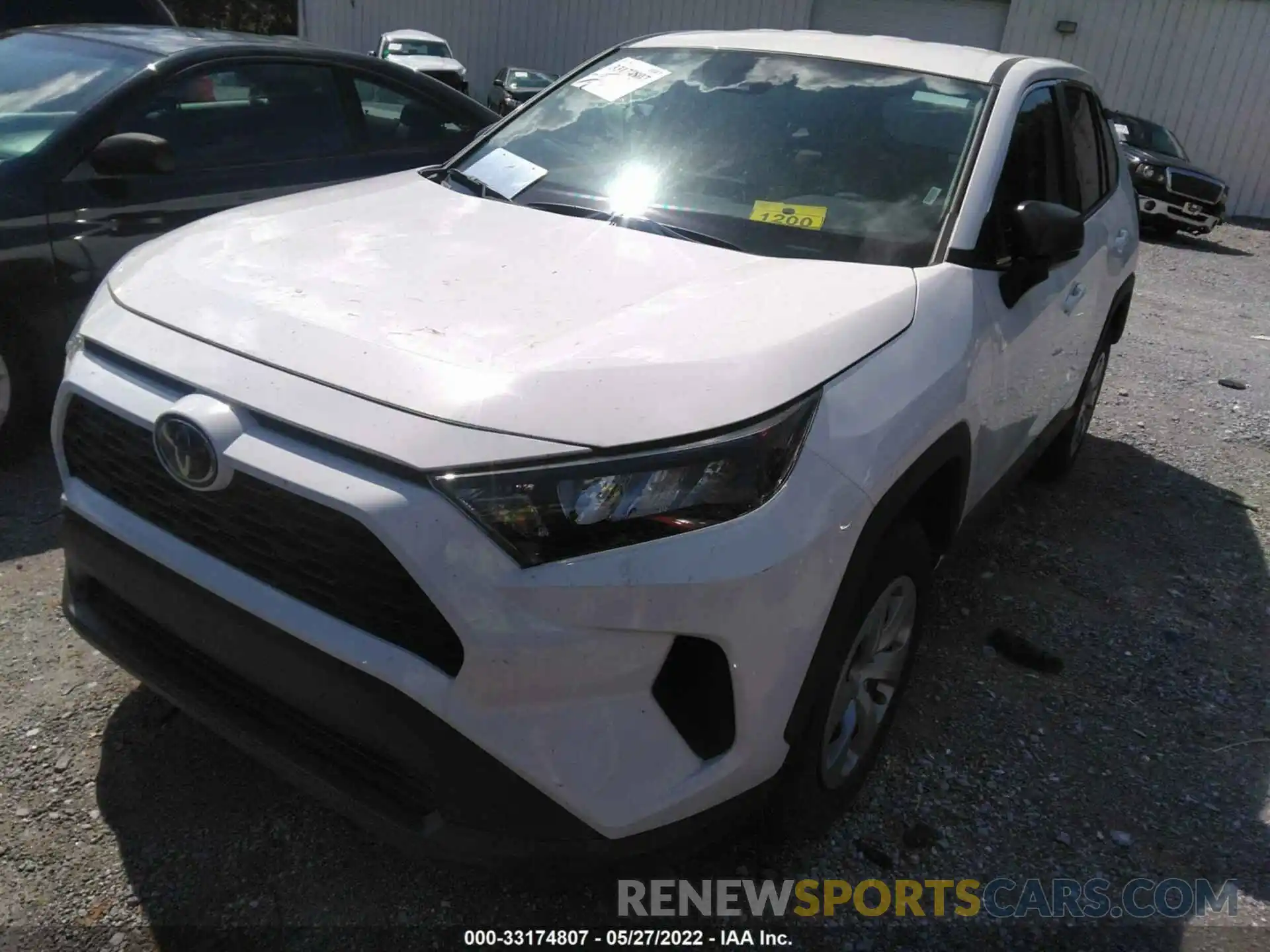 2 Фотография поврежденного автомобиля 2T3H1RFV6NW188646 TOYOTA RAV4 2022