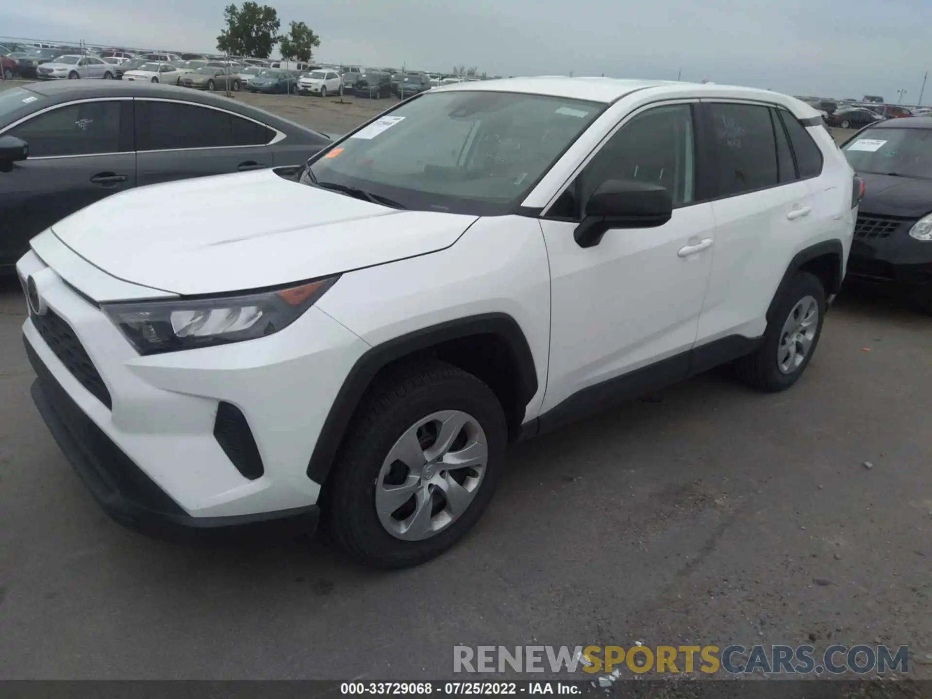 2 Фотография поврежденного автомобиля 2T3H1RFV6NW188680 TOYOTA RAV4 2022