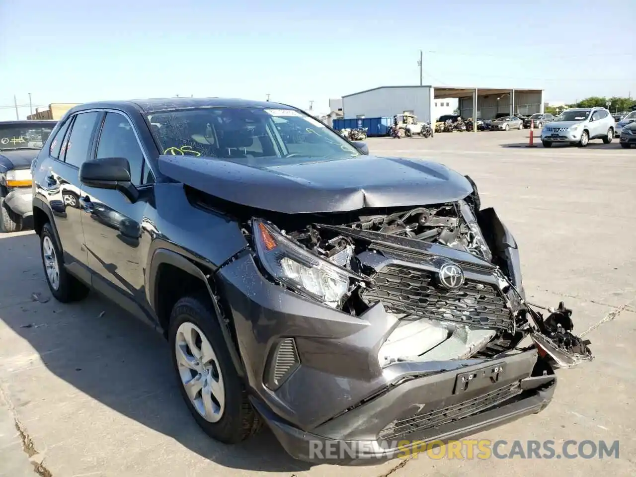 1 Photograph of a damaged car 2T3H1RFV7NC188723 TOYOTA RAV4 2022