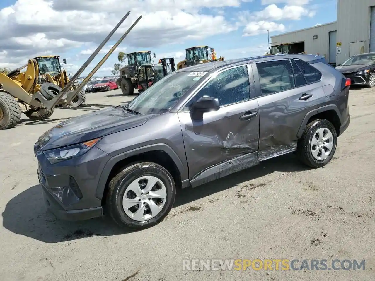 1 Photograph of a damaged car 2T3H1RFV7NW187411 TOYOTA RAV4 2022