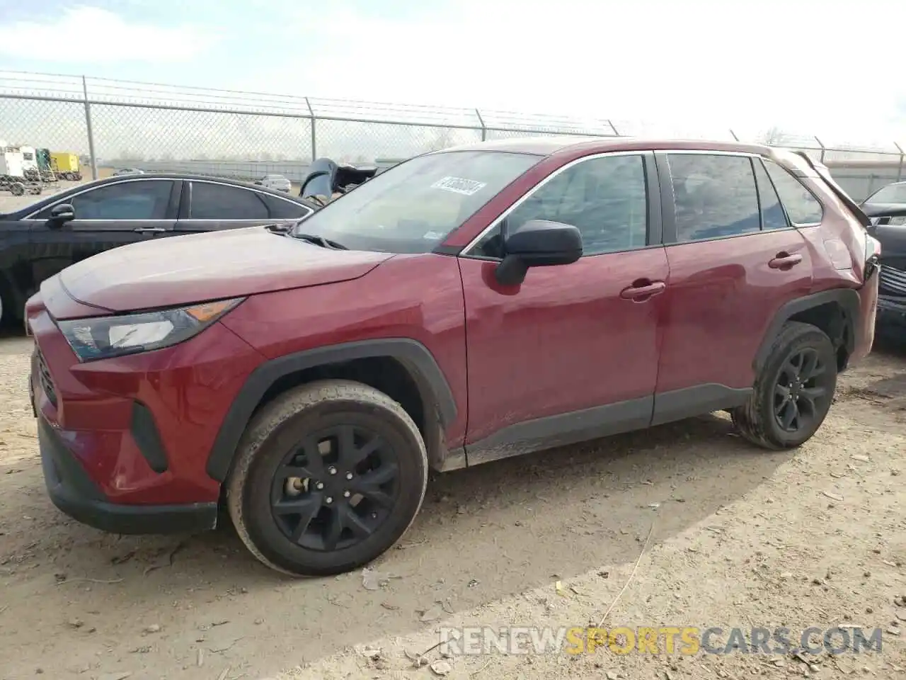 1 Photograph of a damaged car 2T3H1RFV7NW232542 TOYOTA RAV4 2022