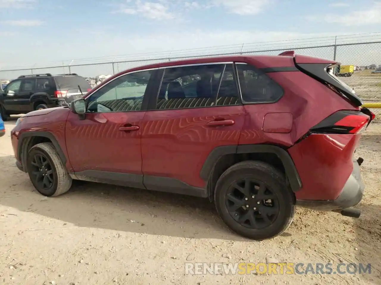 2 Photograph of a damaged car 2T3H1RFV7NW232542 TOYOTA RAV4 2022