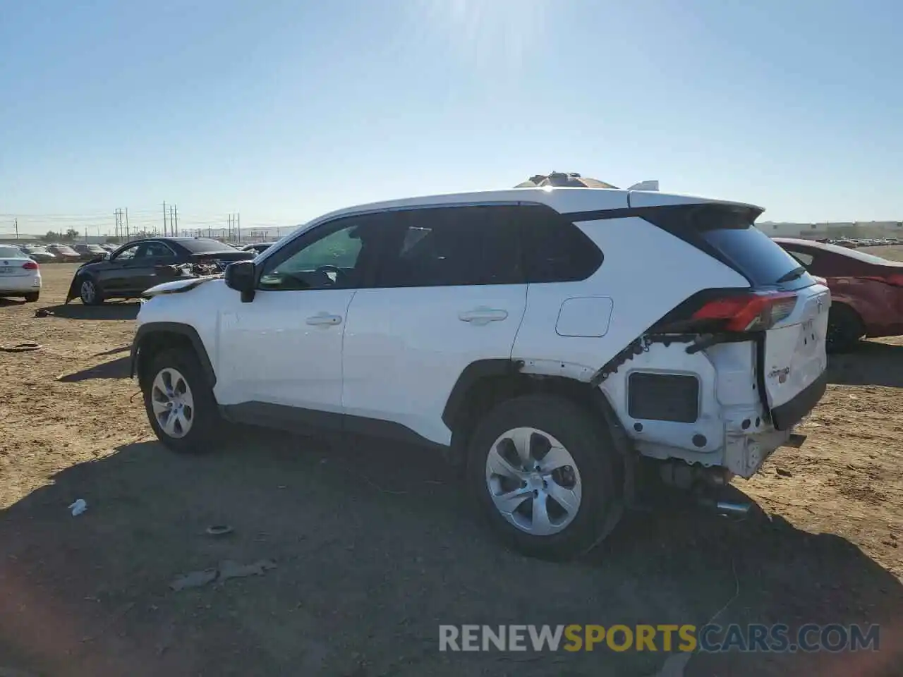 2 Photograph of a damaged car 2T3H1RFV8NC179710 TOYOTA RAV4 2022